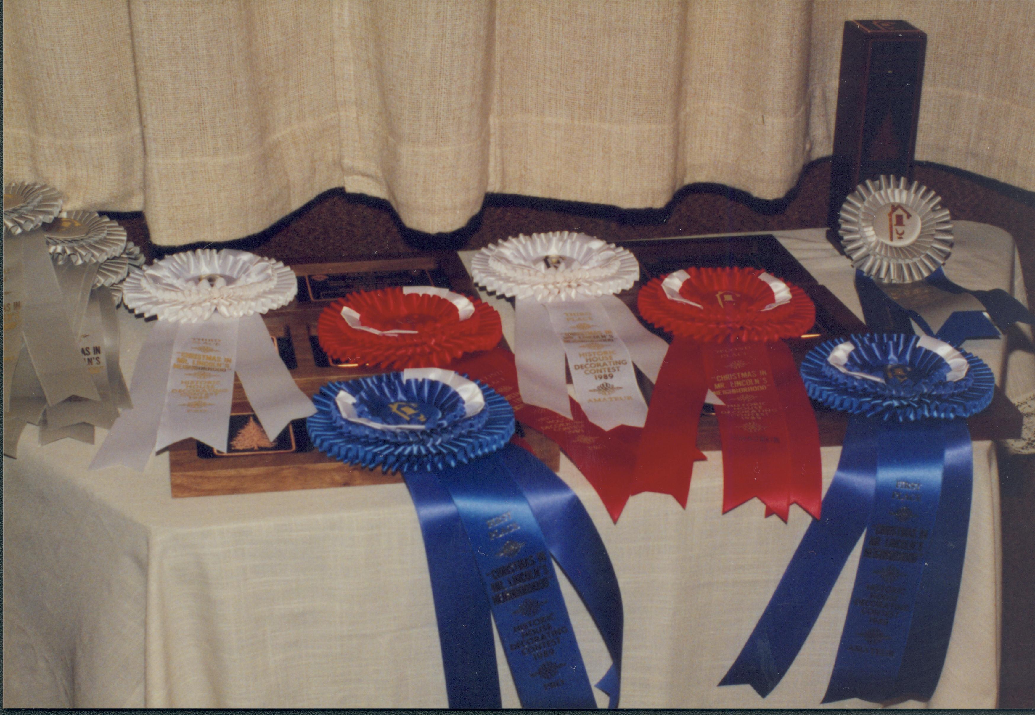 NA Lincoln Home NHS- Christmas in Licoln Neighborhood 1989 Christmas, ceremony, award