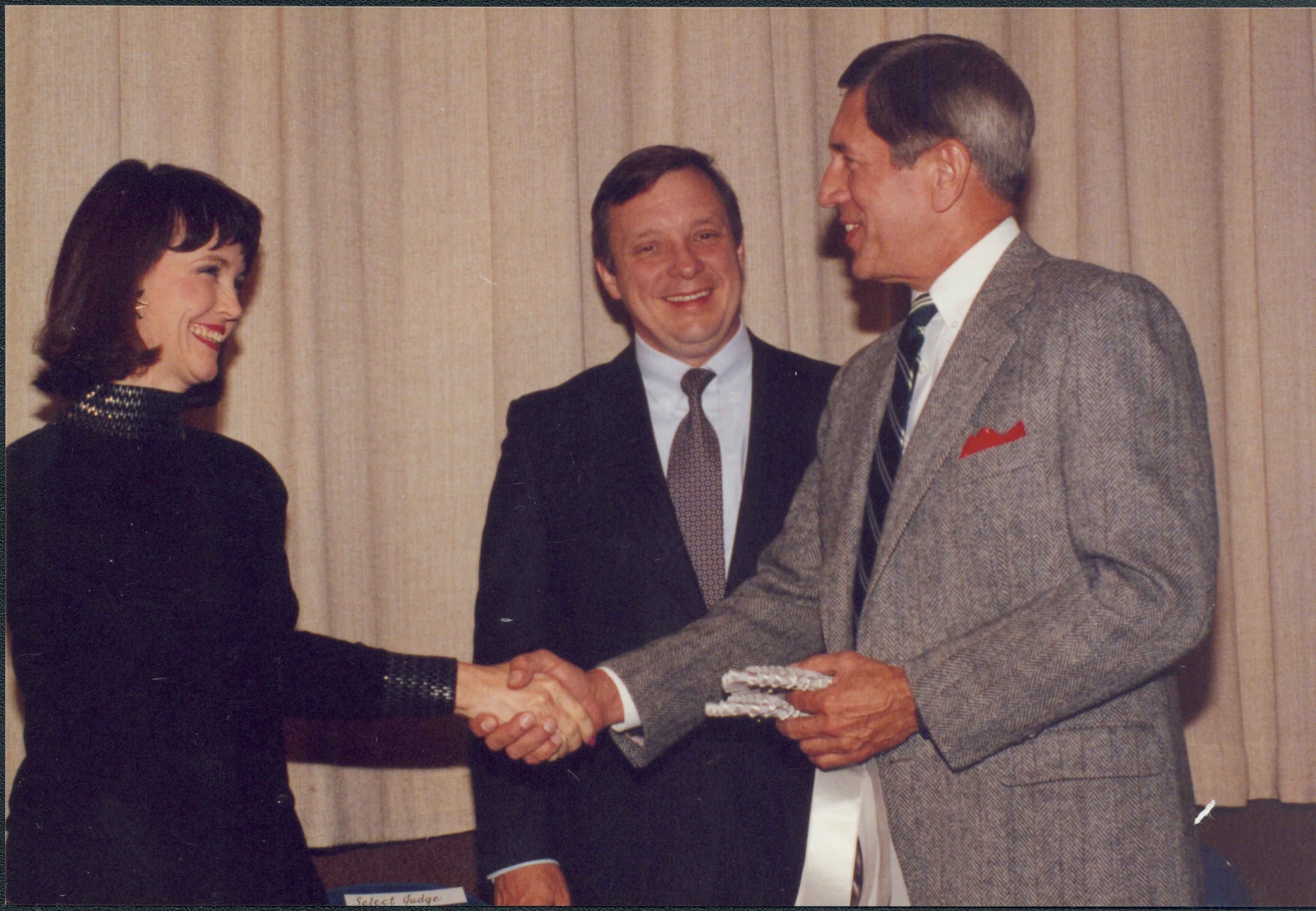NA Lincoln Home NHS- Christmas in Licoln Neighborhood 1989 Christmas, ceremony, award