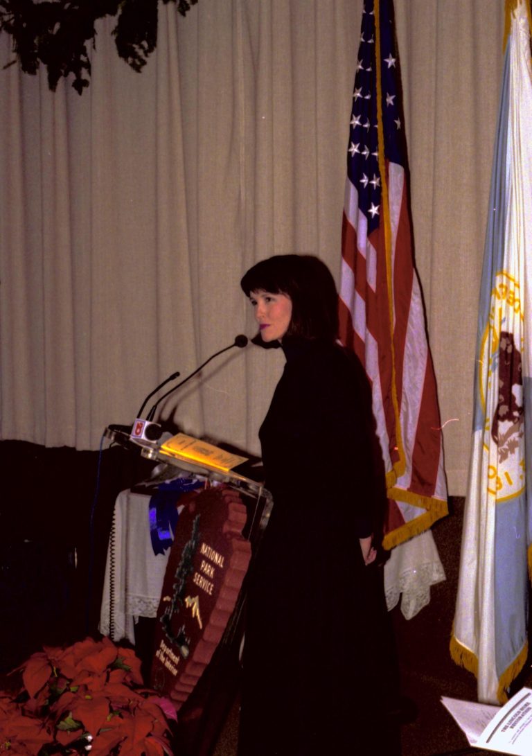 NA Lincoln Home NHS- Christmas in Licoln Neighborhood 1989, 8488, 143A, 25 Christmas, award, ceremony