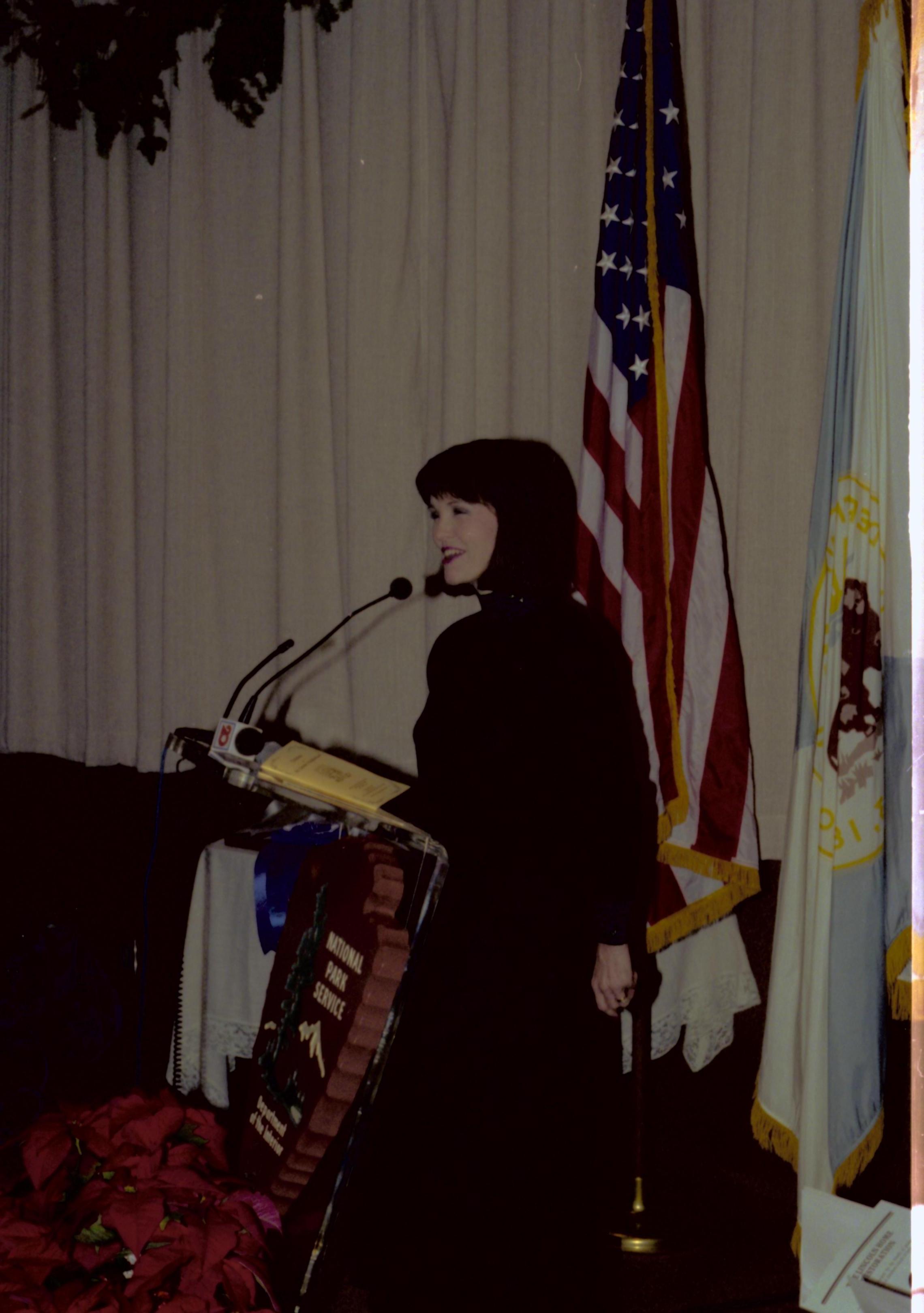 NA Lincoln Home NHS- Christmas in Licoln Neighborhood 1989, 8488, 143A, 25 Christmas, award, ceremony