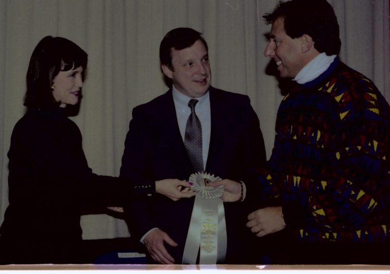 NA Lincoln Home NHS- Christmas in Licoln Neighborhood 1989, 8488, 143A, 25 Christmas, award, ceremony
