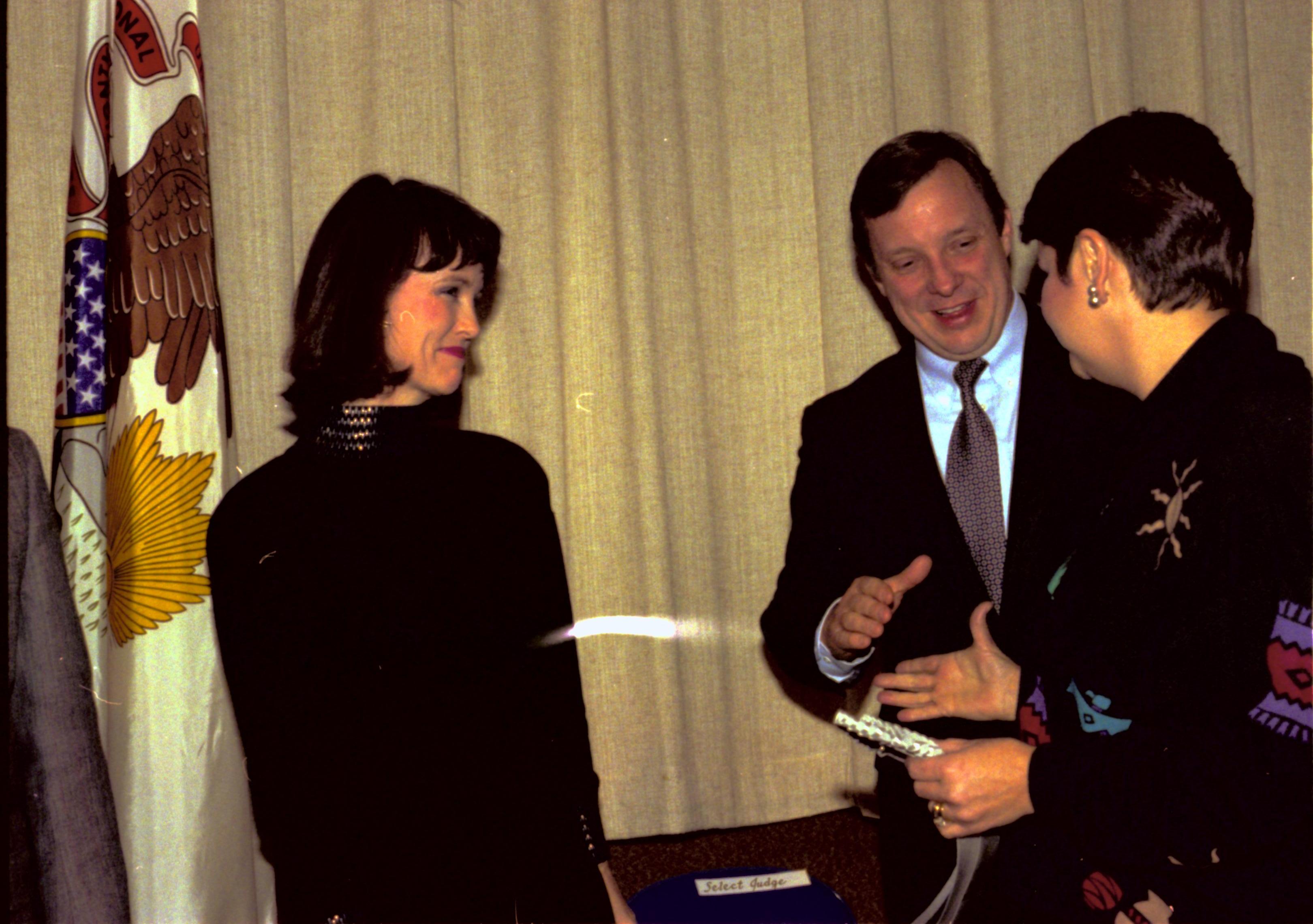 NA Lincoln Home NHS- Christmas in Licoln Neighborhood 1989, 8488, 143A, 25 Christmas, award, ceremony