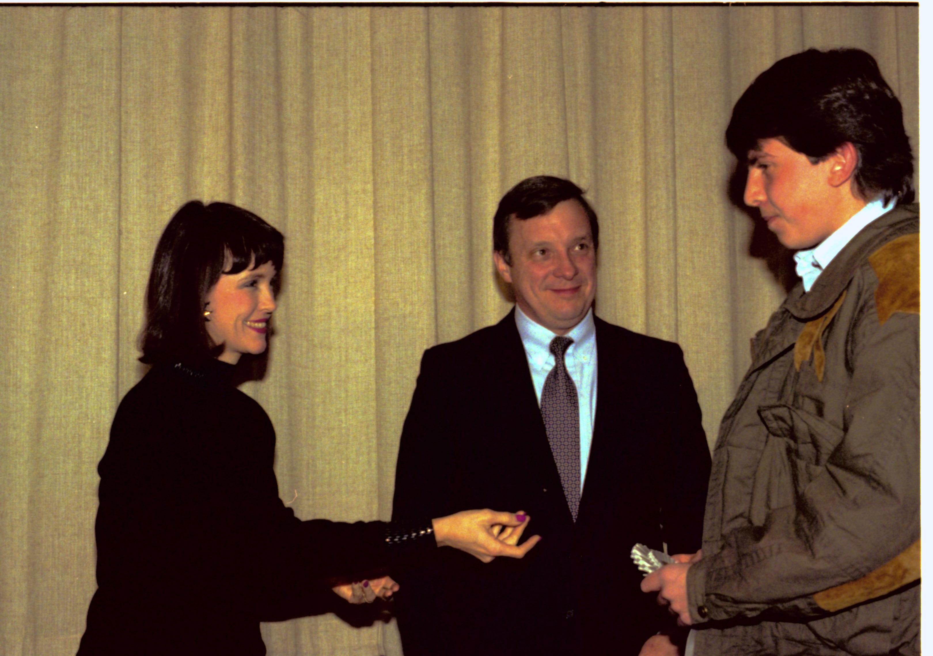 NA Lincoln Home NHS- Christmas in Licoln Neighborhood 1989, 8488, 143A, 25 Christmas, award, ceremony