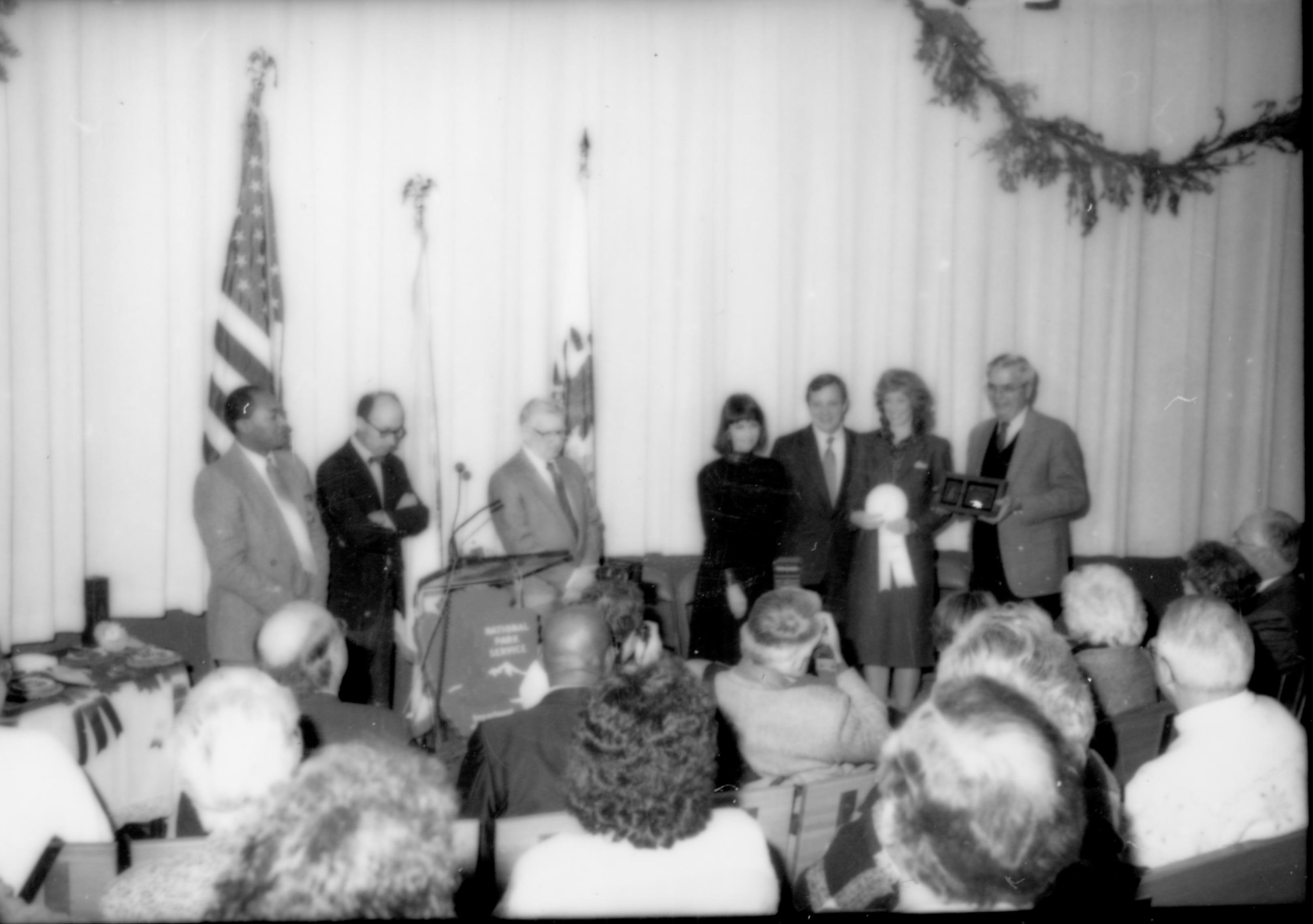 NA Lincoln Home NHS- Christmas in Licoln Neighborhood 1989, 88312 Christmas, award, ceremony