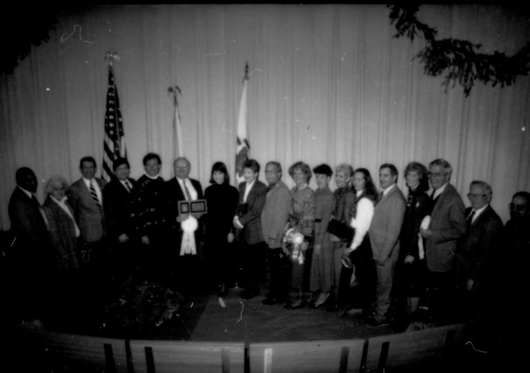NA Lincoln Home NHS- Christmas in Licoln Neighborhood 1989, 88312 Christmas, award, ceremony