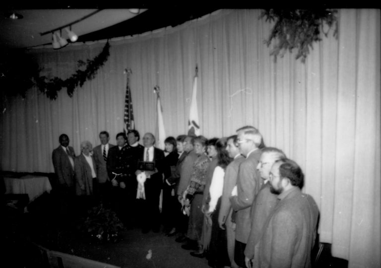 NA Lincoln Home NHS- Christmas in Licoln Neighborhood 1989, 88312 Christmas, award, ceremony