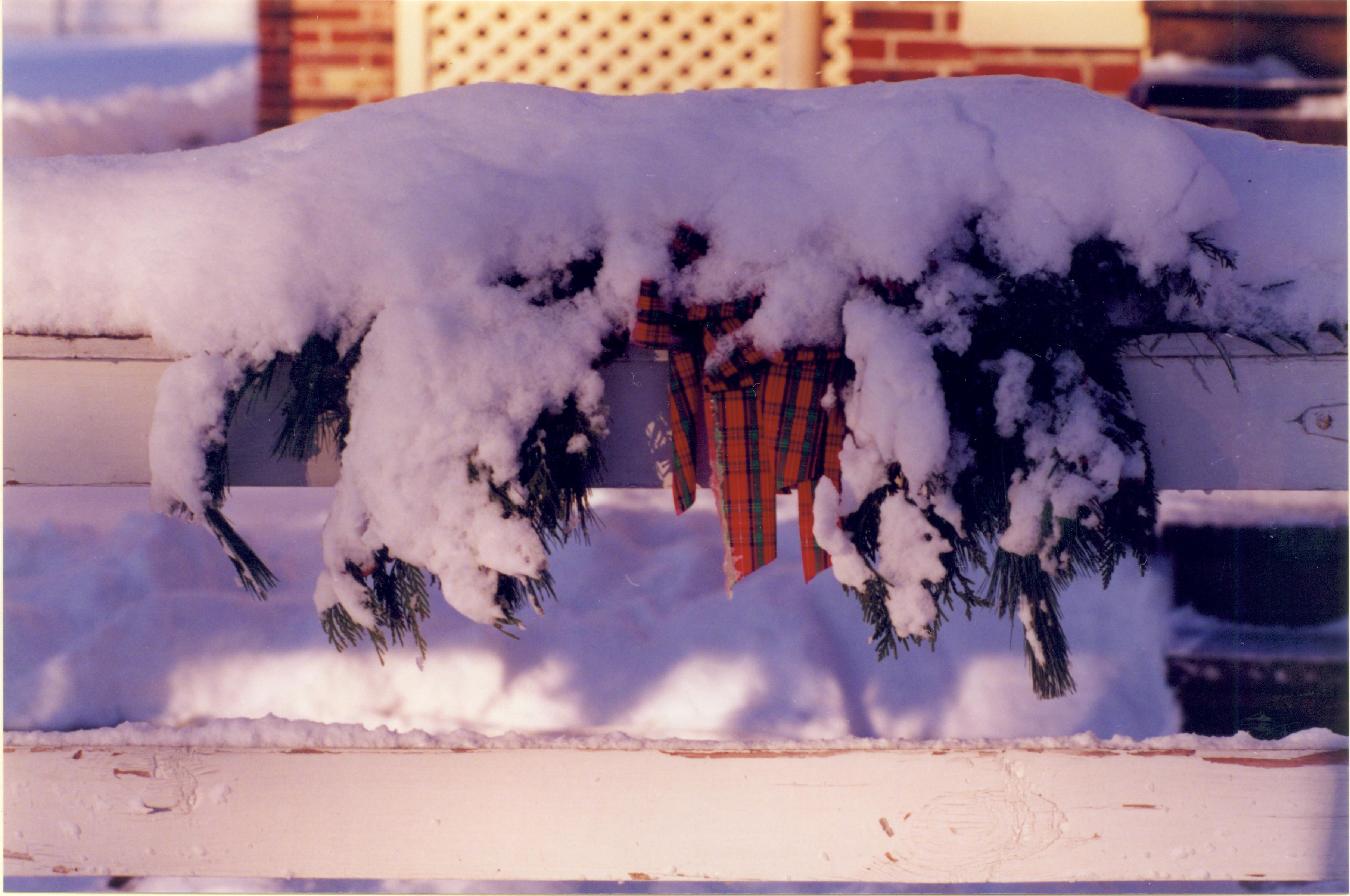 NA Lincoln Home NHS- Christmas in Licoln Neighborhood 1989 Christmas, neighborhood, decorations