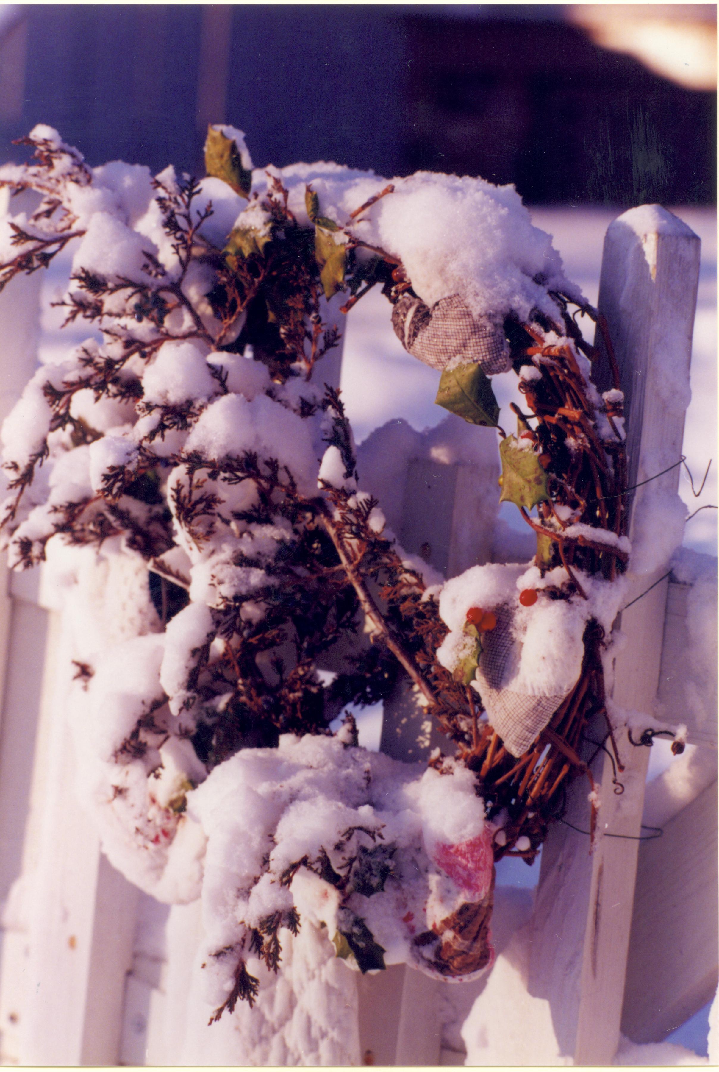 NA Lincoln Home NHS- Christmas in Licoln Neighborhood 1989 Christmas, neighborhood, decorations