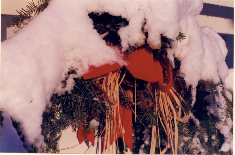 NA Lincoln Home NHS- Christmas in Licoln Neighborhood 1989 Christmas, neighborhood, decorations