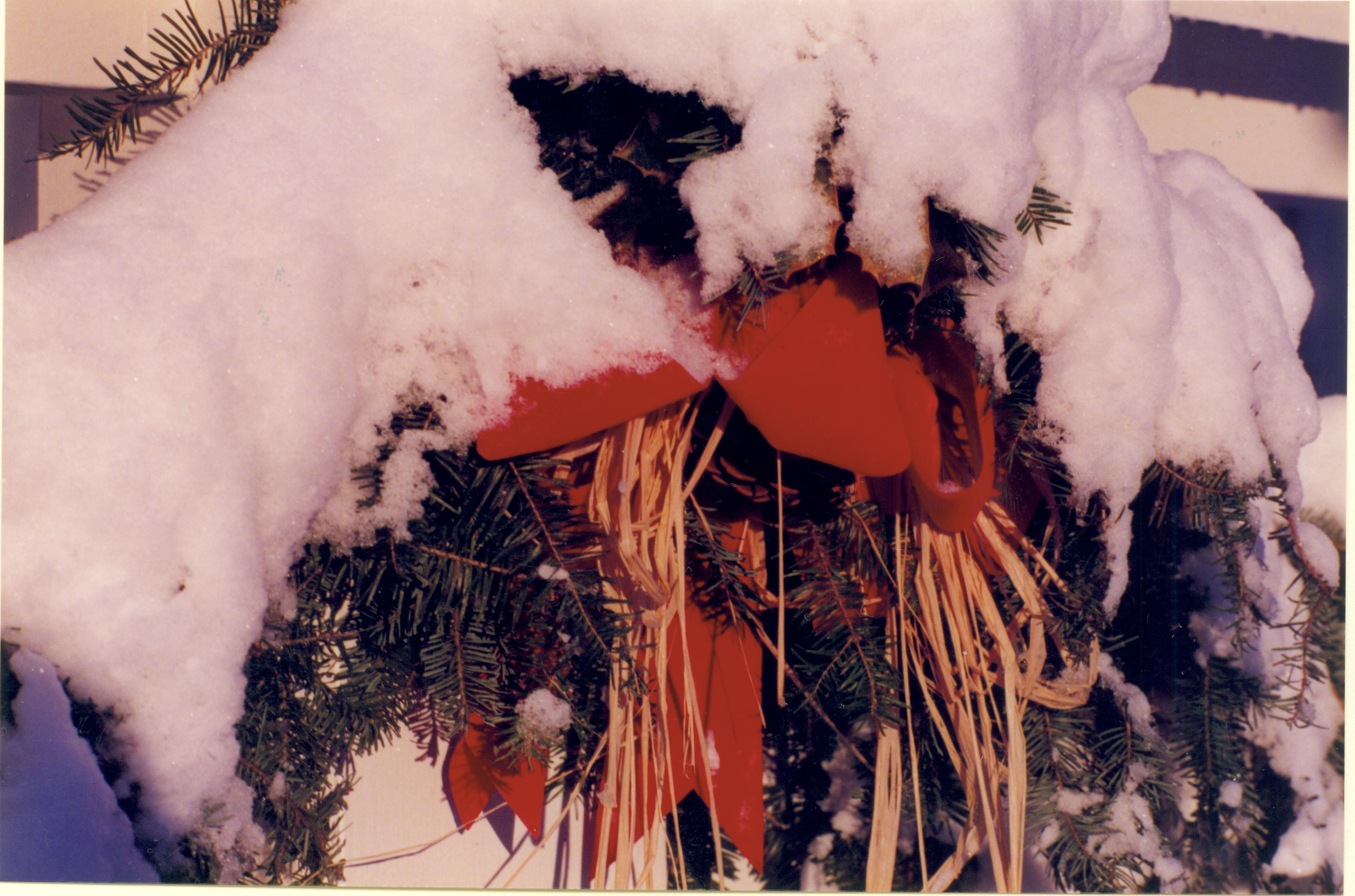 NA Lincoln Home NHS- Christmas in Licoln Neighborhood 1989 Christmas, neighborhood, decorations
