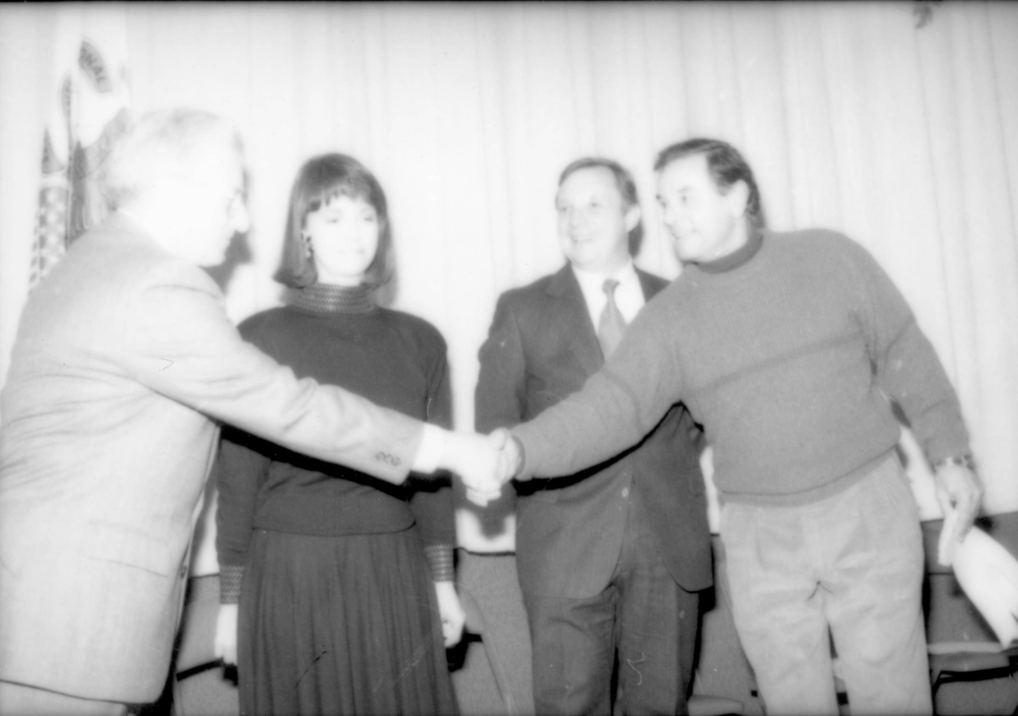NA Lincoln Home NHS- Christmas in Licoln Neighborhood 1989, 3378 Christmas, neighborhood, ceremony