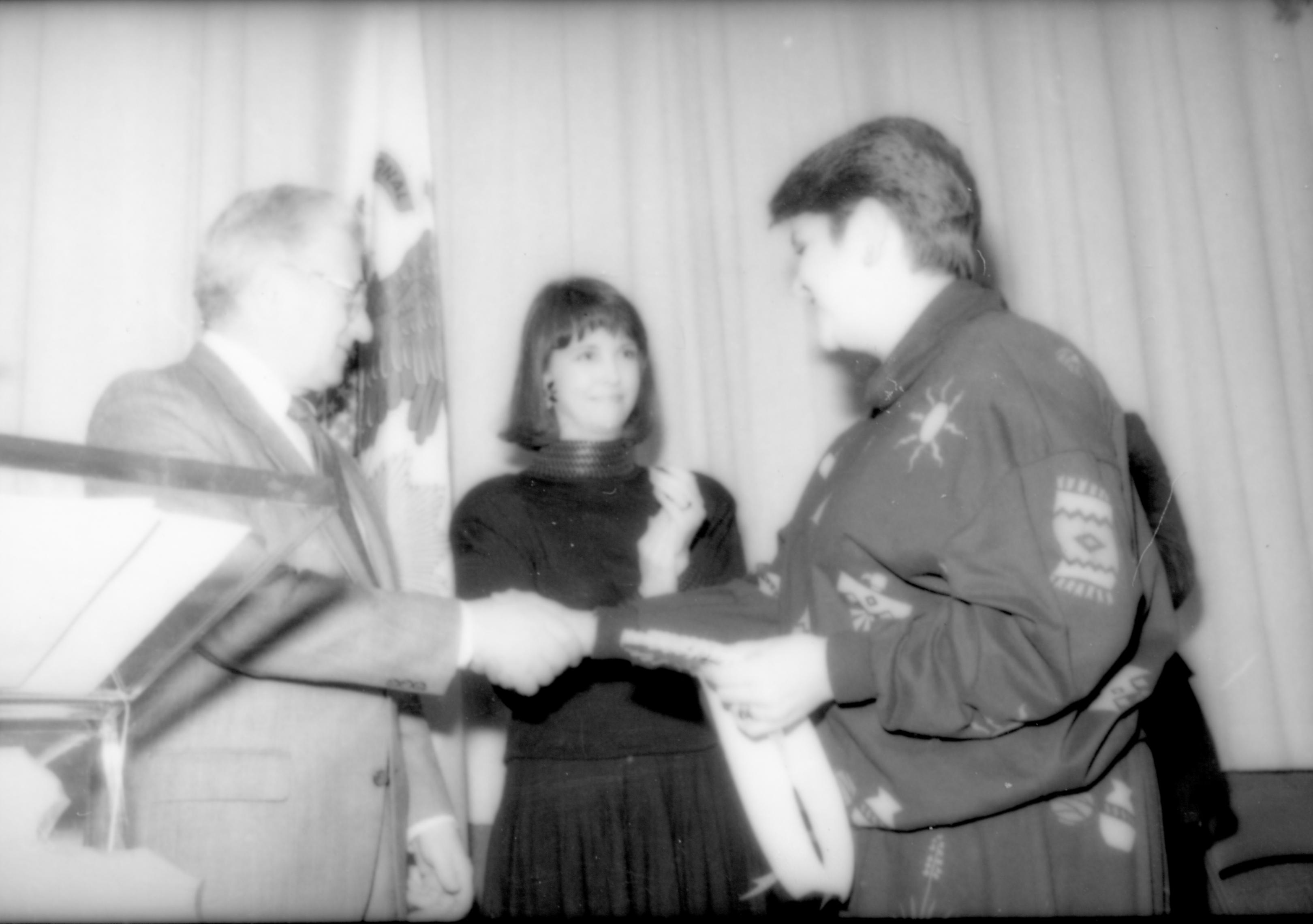 NA Lincoln Home NHS- Christmas in Licoln Neighborhood 1989, 3378 Christmas, neighborhood, ceremony