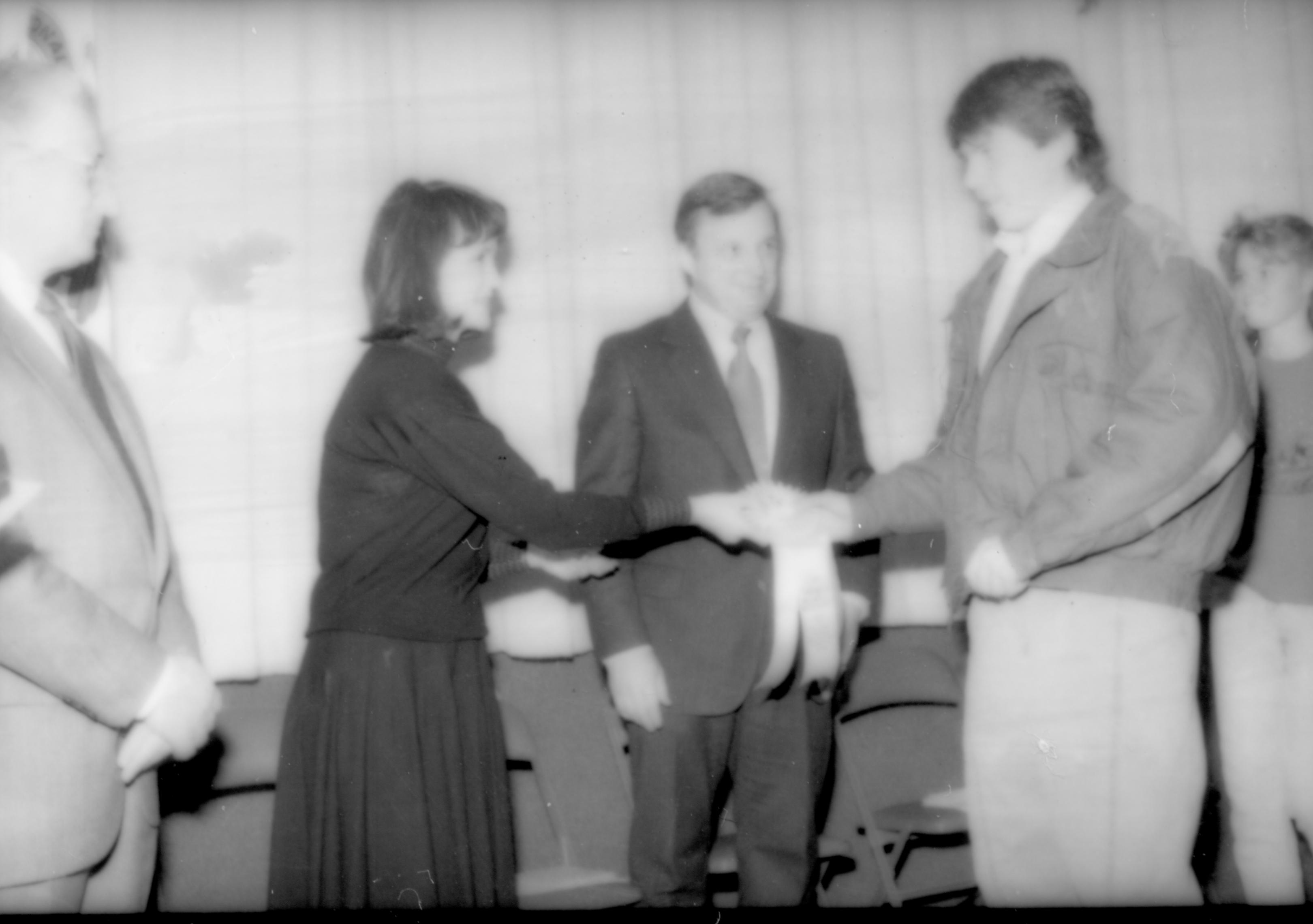 NA Lincoln Home NHS- Christmas in Licoln Neighborhood 1989, 3378 Christmas, neighborhood, ceremony