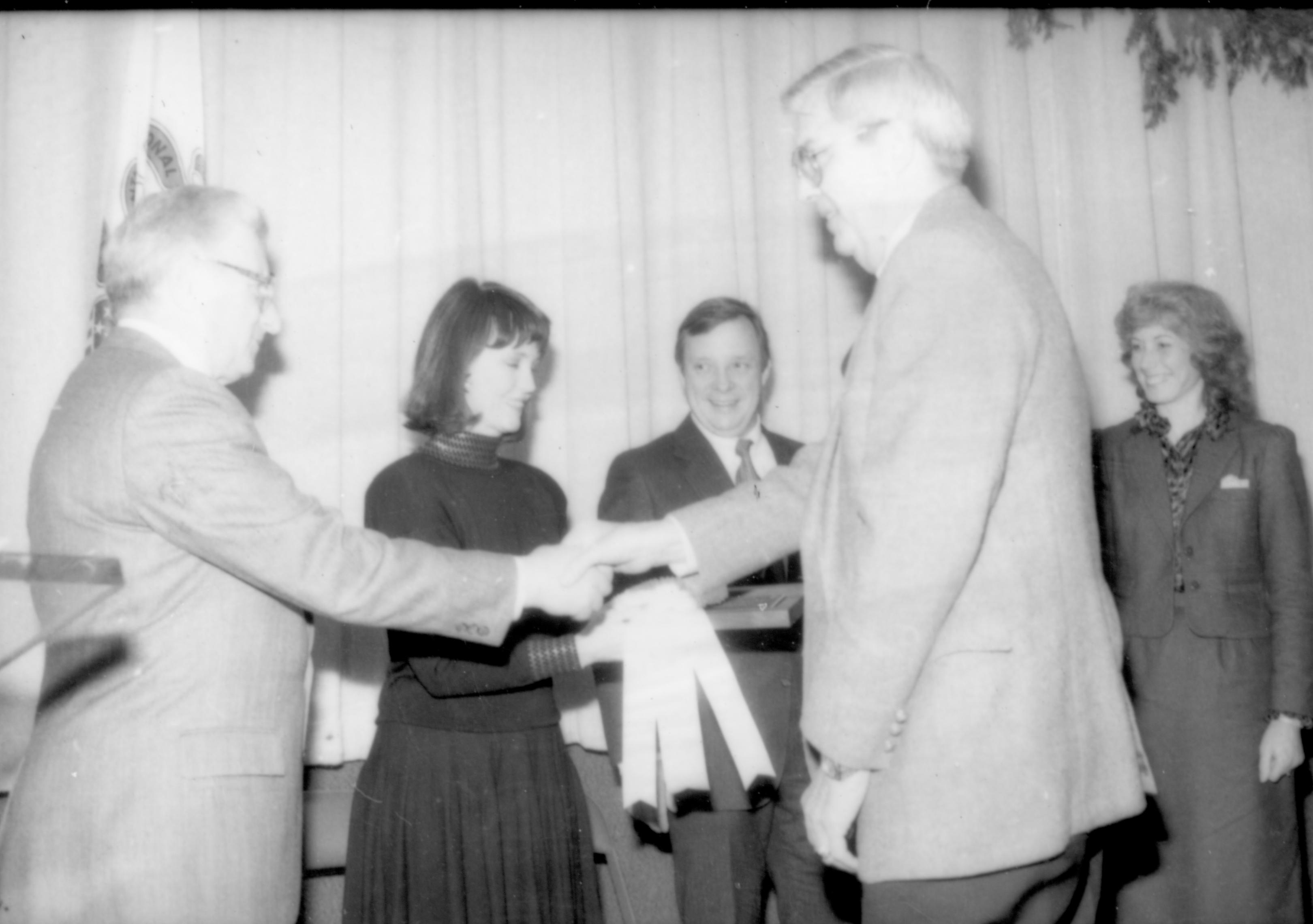NA Lincoln Home NHS- Christmas in Licoln Neighborhood 1989, 3378 Christmas, neighborhood, ceremony