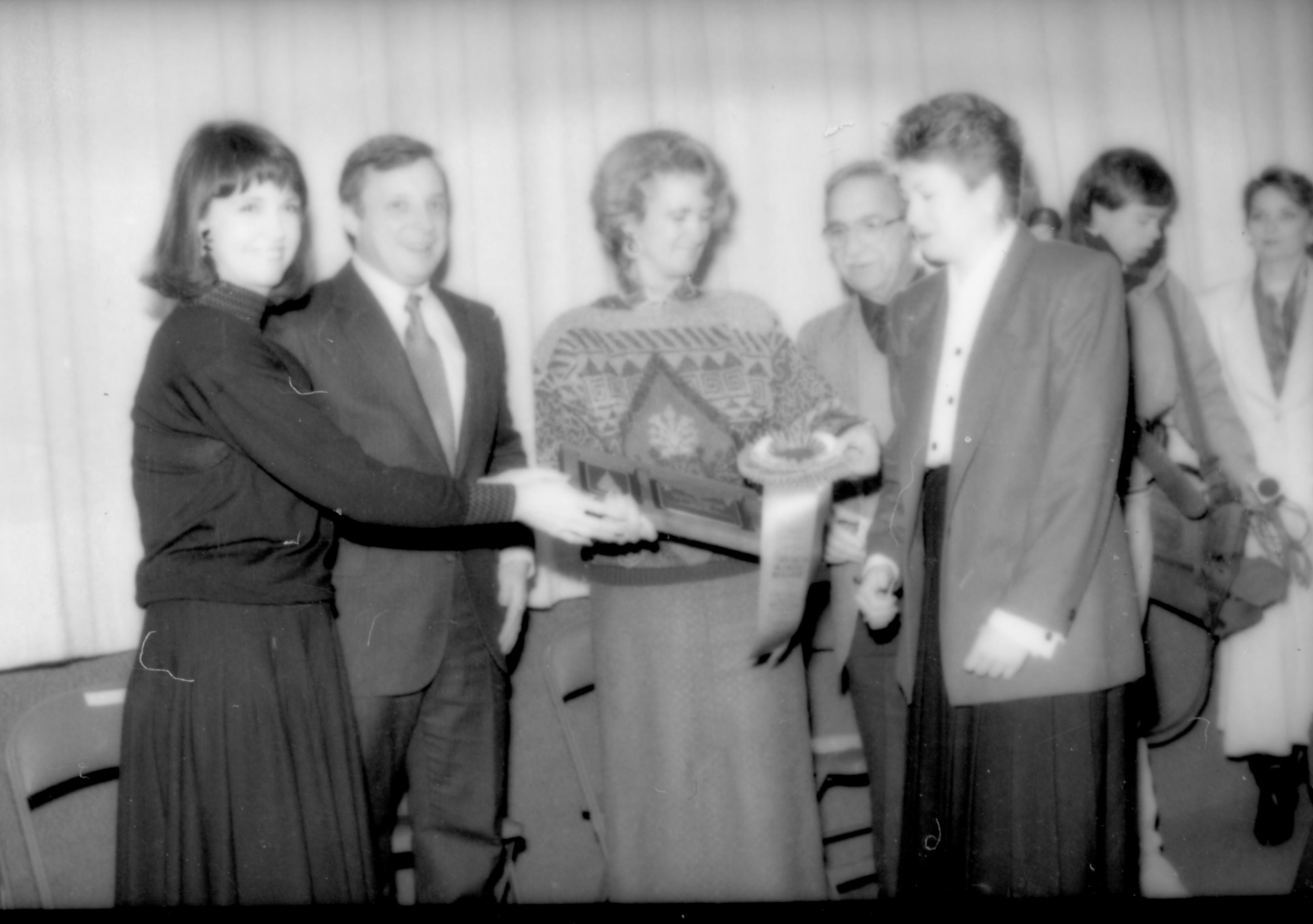 NA Lincoln Home NHS- Christmas in Licoln Neighborhood 1989, 3378 Christmas, neighborhood, ceremony