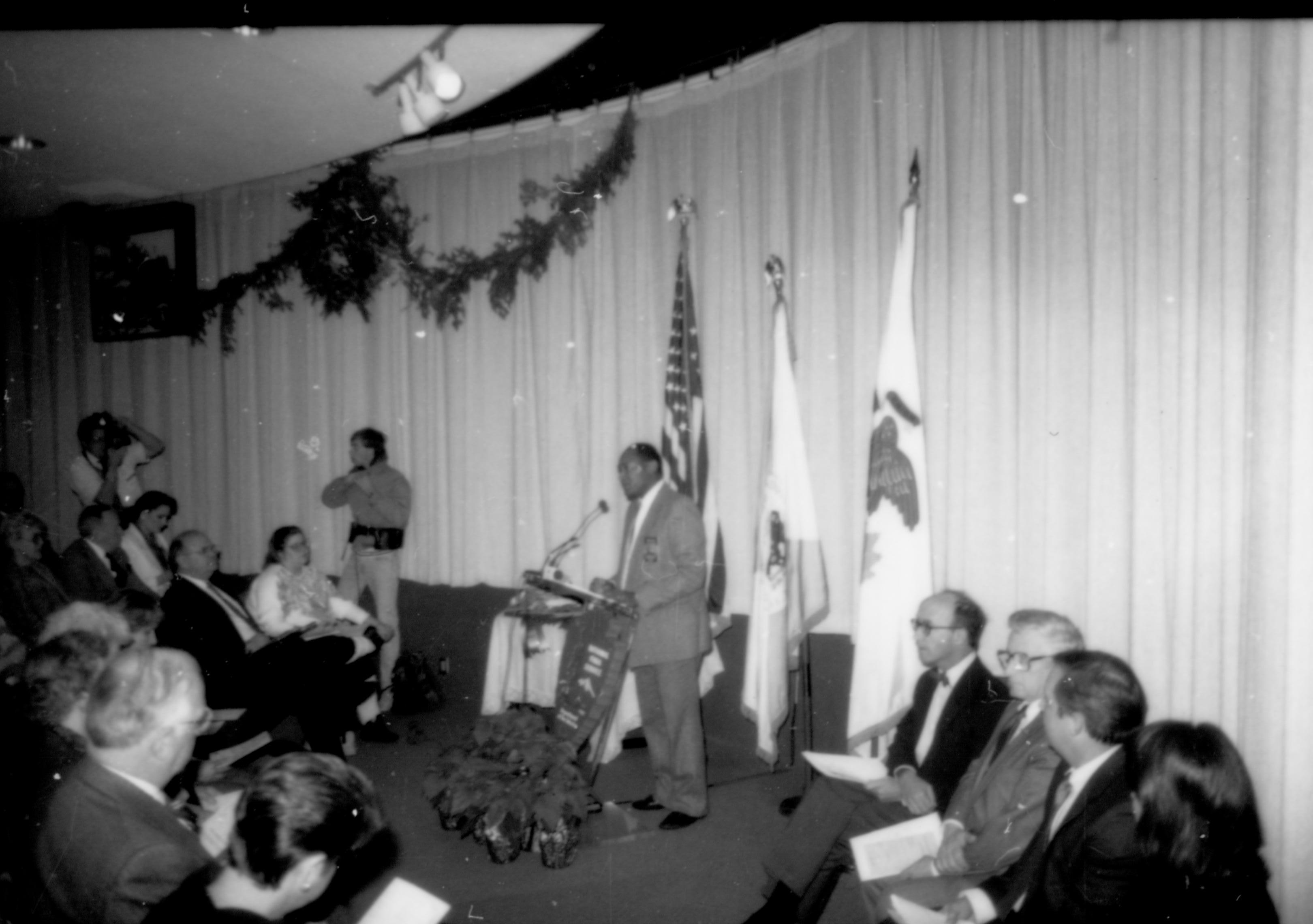 NA Lincoln Home NHS- Christmas in Licoln Neighborhood 1989, 88315 Christmas, neighborhood, ceremony