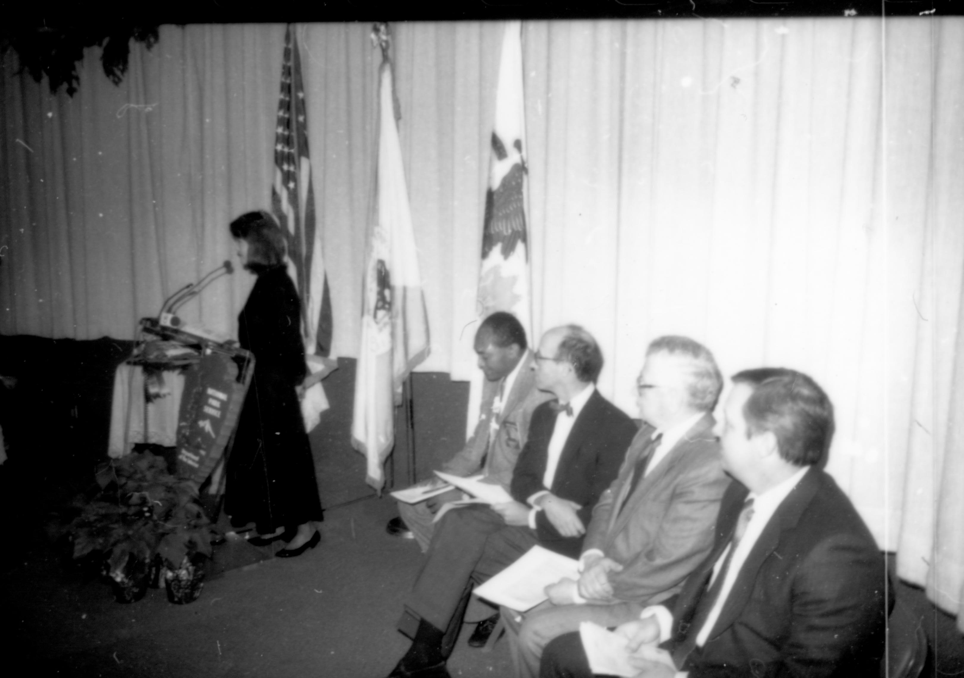 NA Lincoln Home NHS- Christmas in Licoln Neighborhood 1989, 88315 Christmas, neighborhood, ceremony