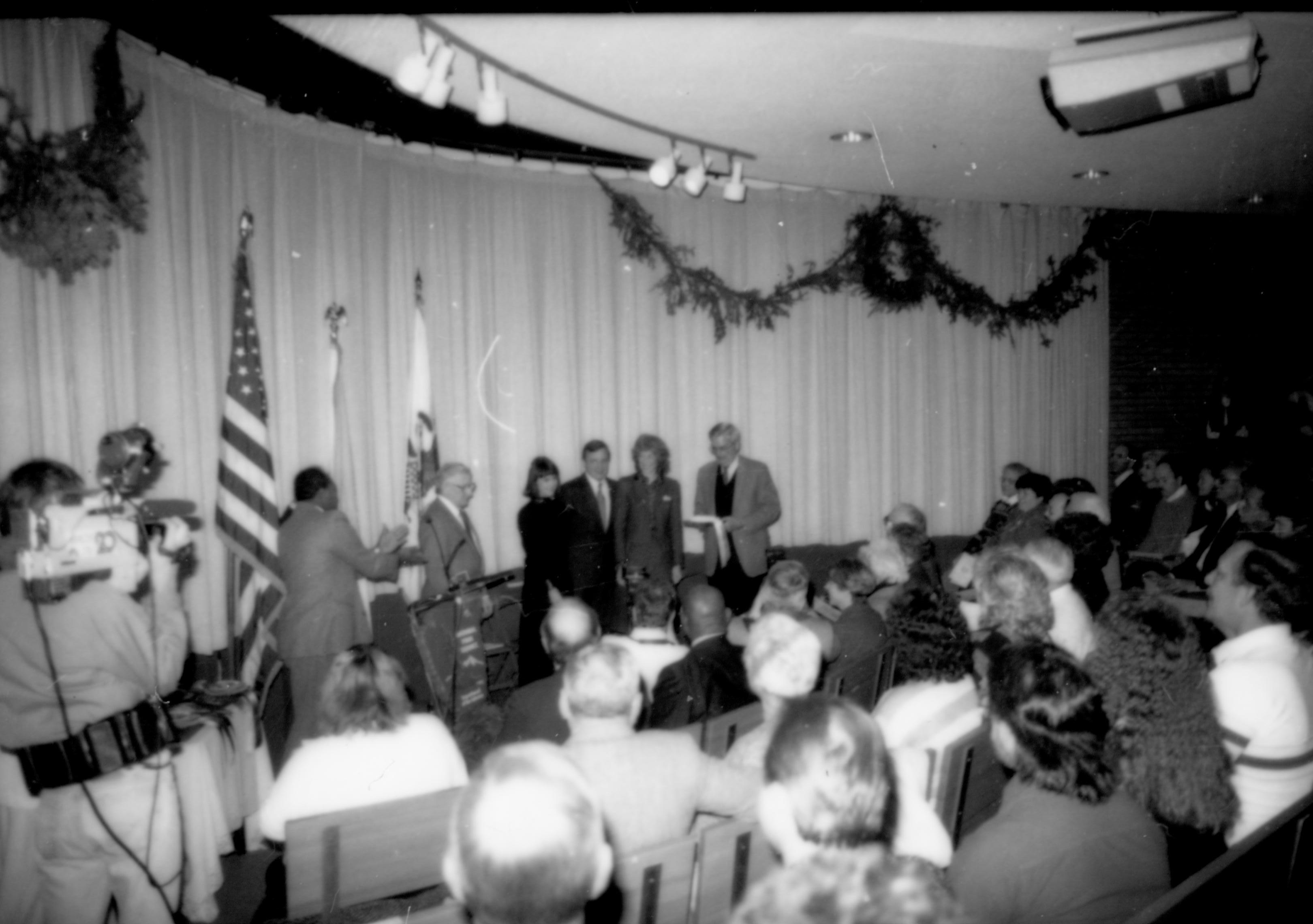 NA Lincoln Home NHS- Christmas in Licoln Neighborhood 1989, 88315 Christmas, neighborhood, ceremony