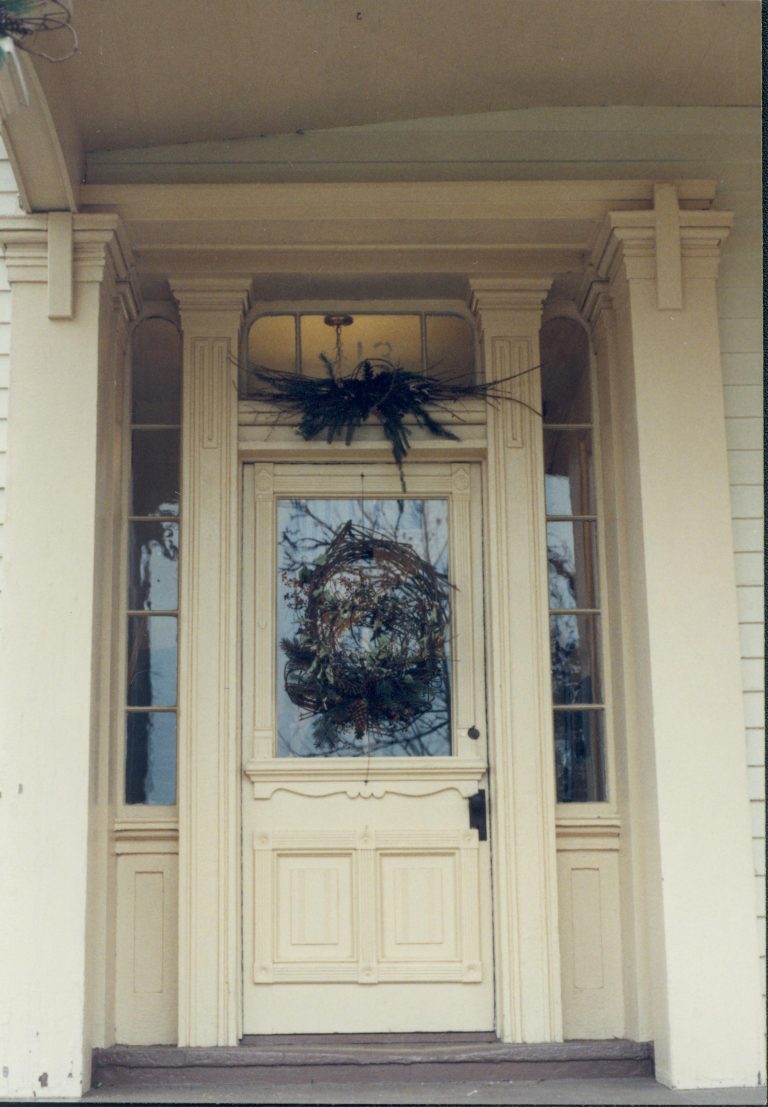 NA Lincoln Home NHS- Christmas in Licoln Neighborhood 1991 Christmas, decorations, neighborhood