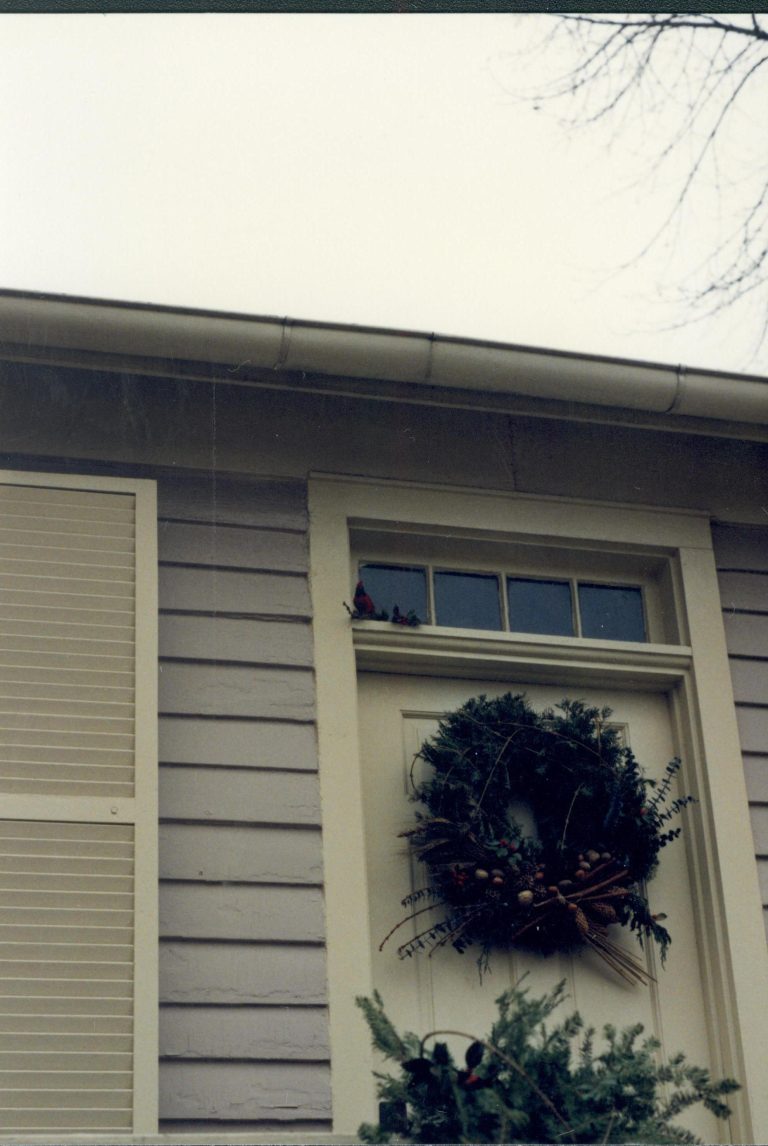 NA Lincoln Home NHS- Christmas in Licoln Neighborhood 1991 Christmas, decorations, neighborhood