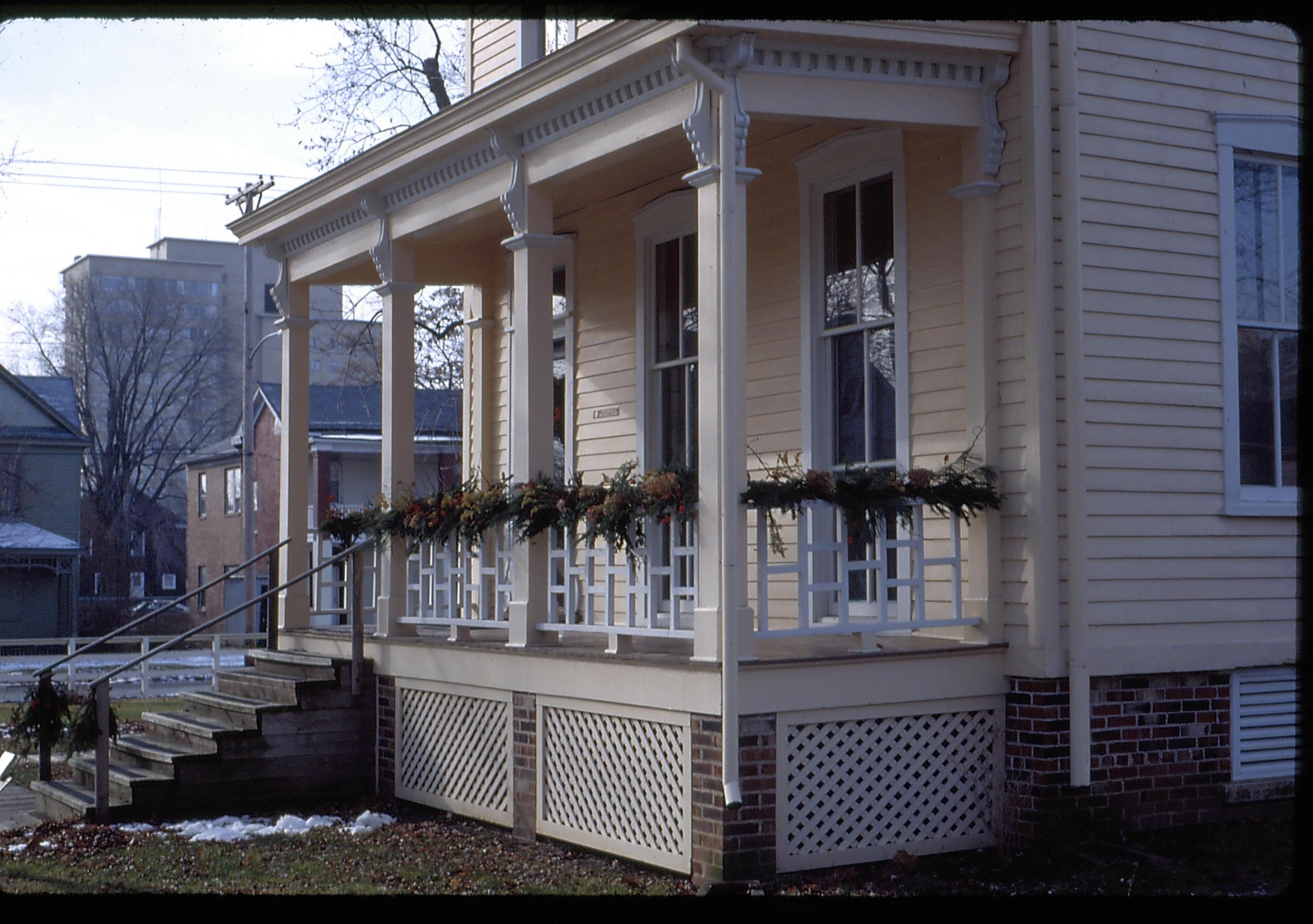 NA Lincoln Home NHS- Christmas in Licoln Neighborhood 1993, Holiday Decorations Christmas, decorations, neighborhood