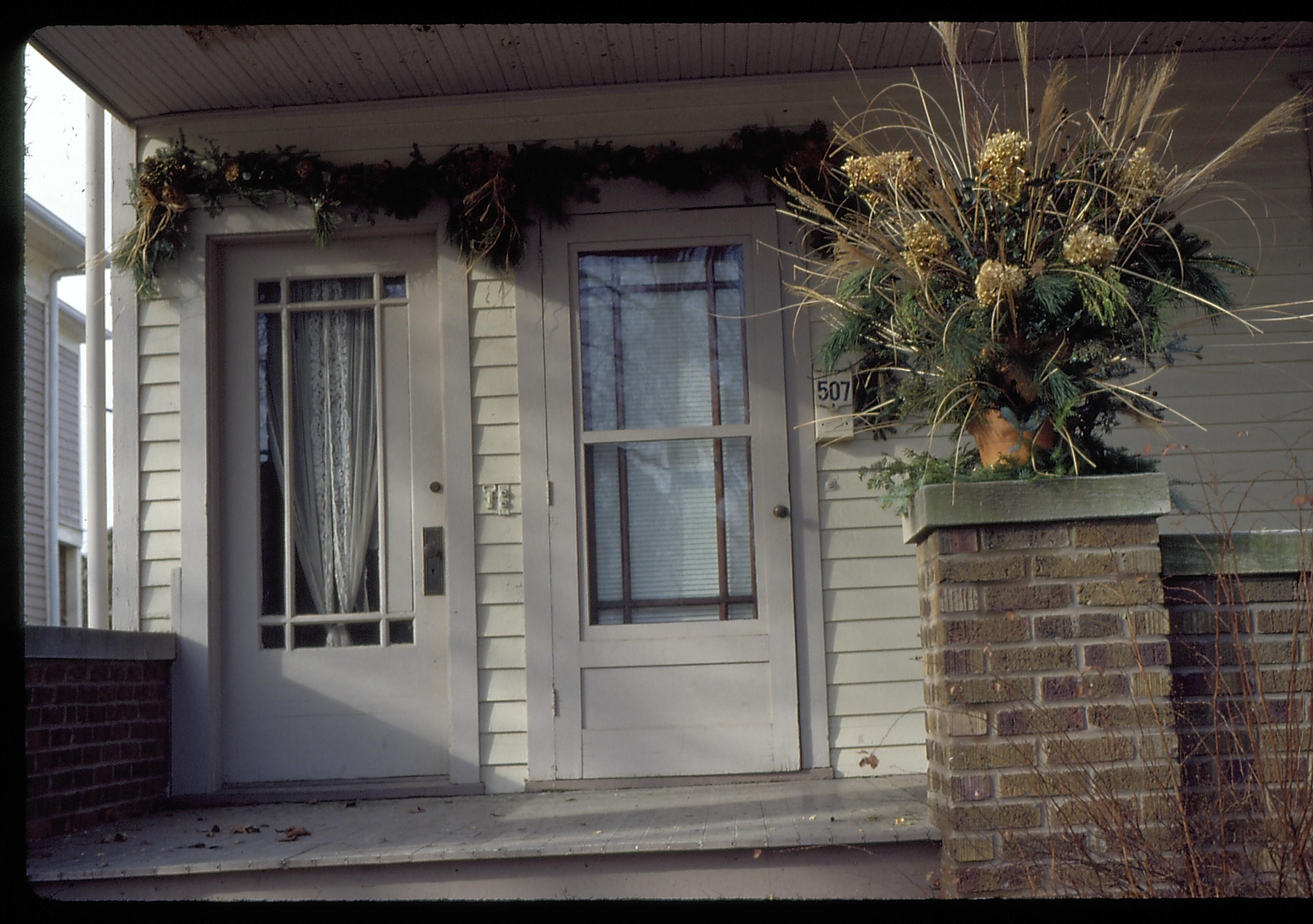 NA Lincoln Home NHS- Christmas in Licoln Neighborhood 1993, Holiday Decorations Christmas, decorations, neighborhood