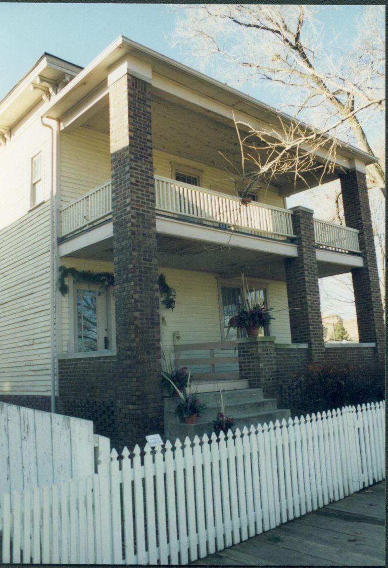 NA Lincoln Home NHS- Christmas in Licoln Neighborhood 1993, Holiday Decorations Christmas, decorations, neighborhood