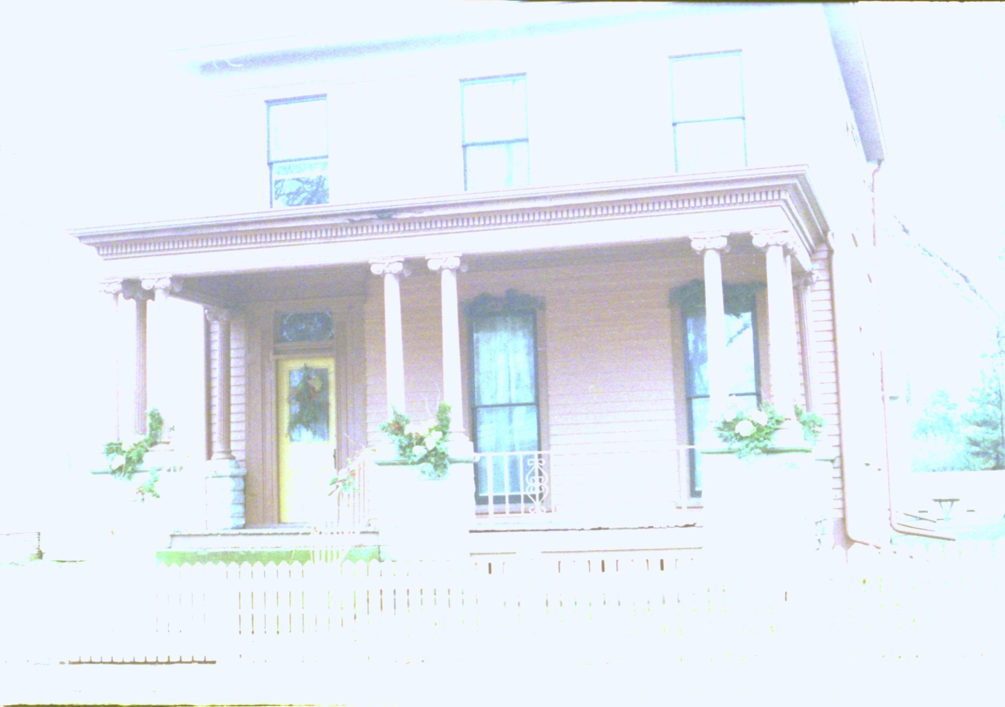 NA Lincoln Home NHS- Christmas in Licoln Neighborhood 1993, Holiday Decorations Christmas, decorations, neighborhood