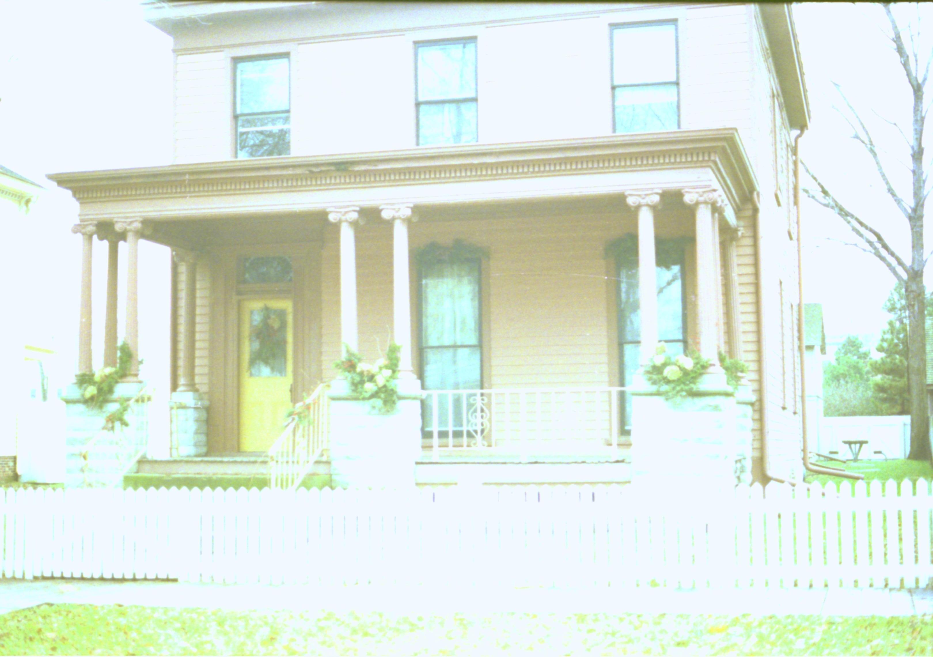 NA Lincoln Home NHS- Christmas in Licoln Neighborhood 1993, Holiday Decorations Christmas, decorations, neighborhood
