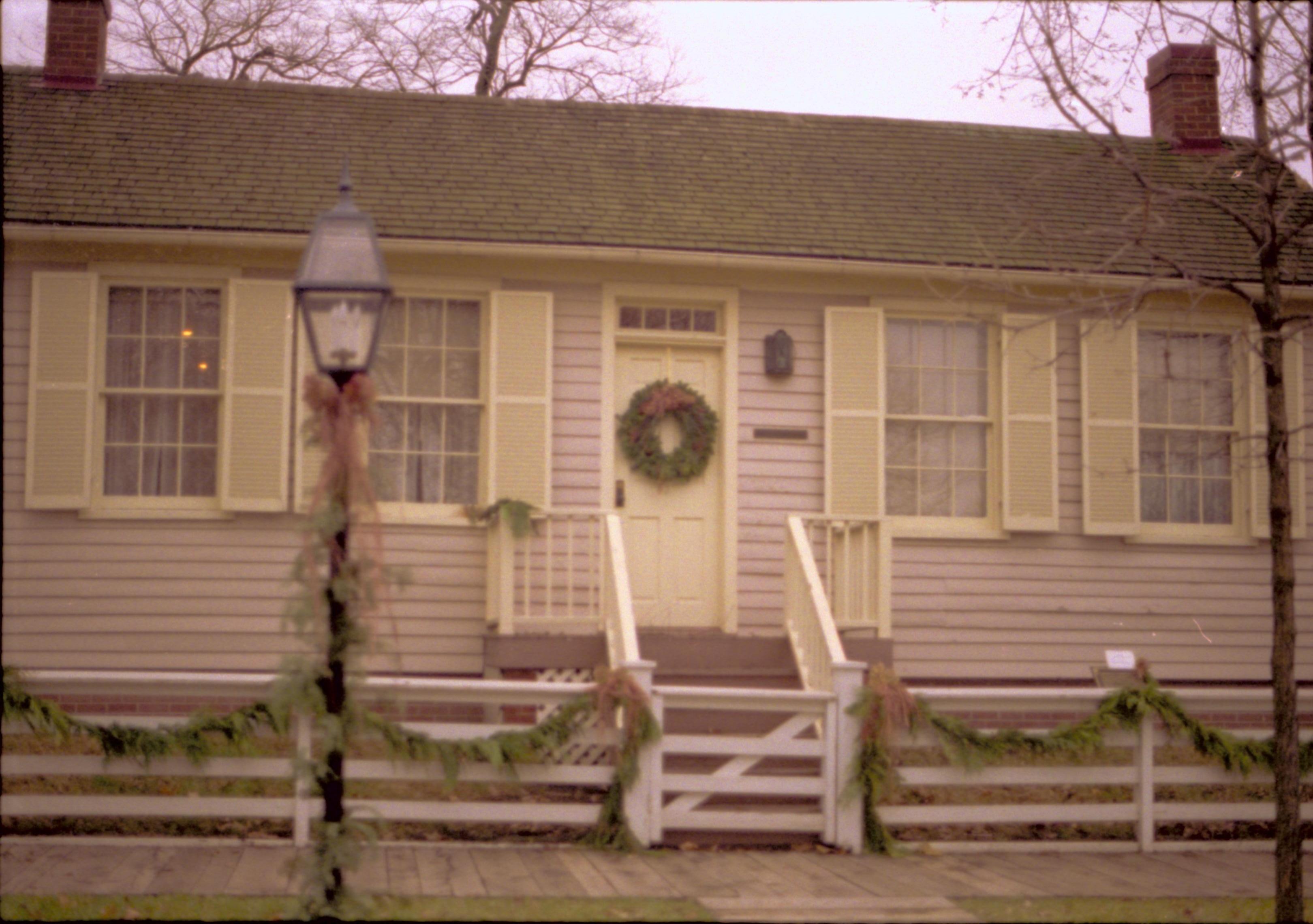 NA Lincoln Home NHS- Christmas in Licoln Neighborhood 1993, Holiday Decorations Christmas, decorations, neighborhood