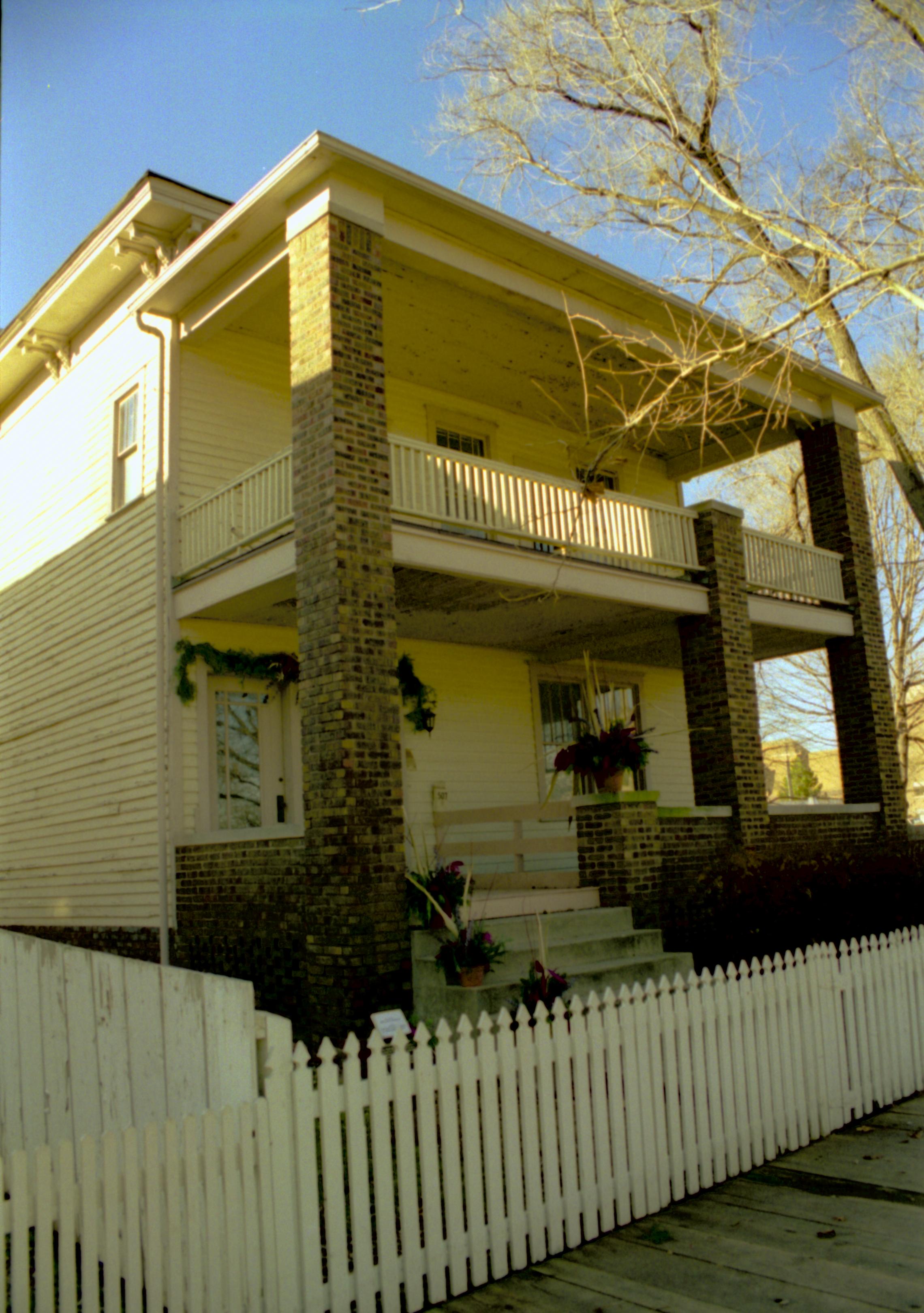NA Lincoln Home NHS- Christmas in Licoln Neighborhood 1993, Holiday Decorations Christmas, decorations, neighborhood