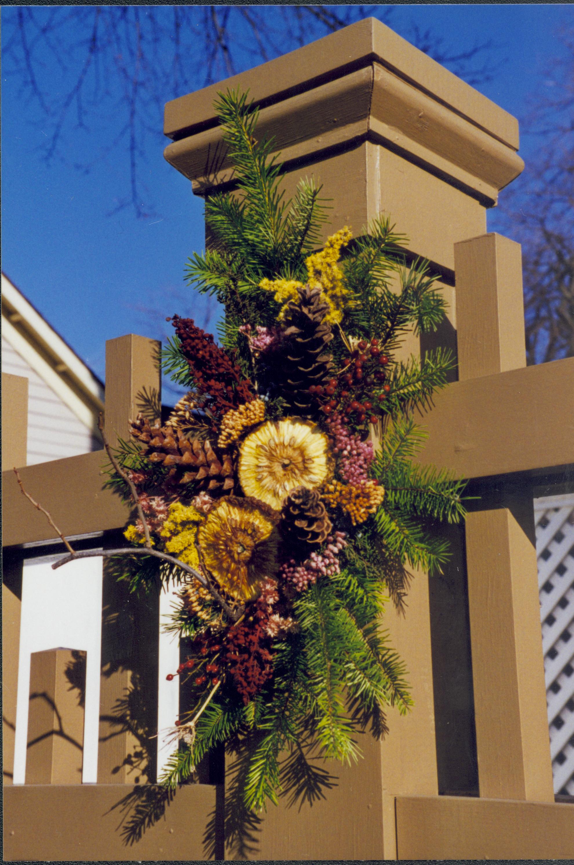 NA Lincoln Home NHS- Christmas in Licoln Neighborhood 1994 Christmas, decorations, neighborhood