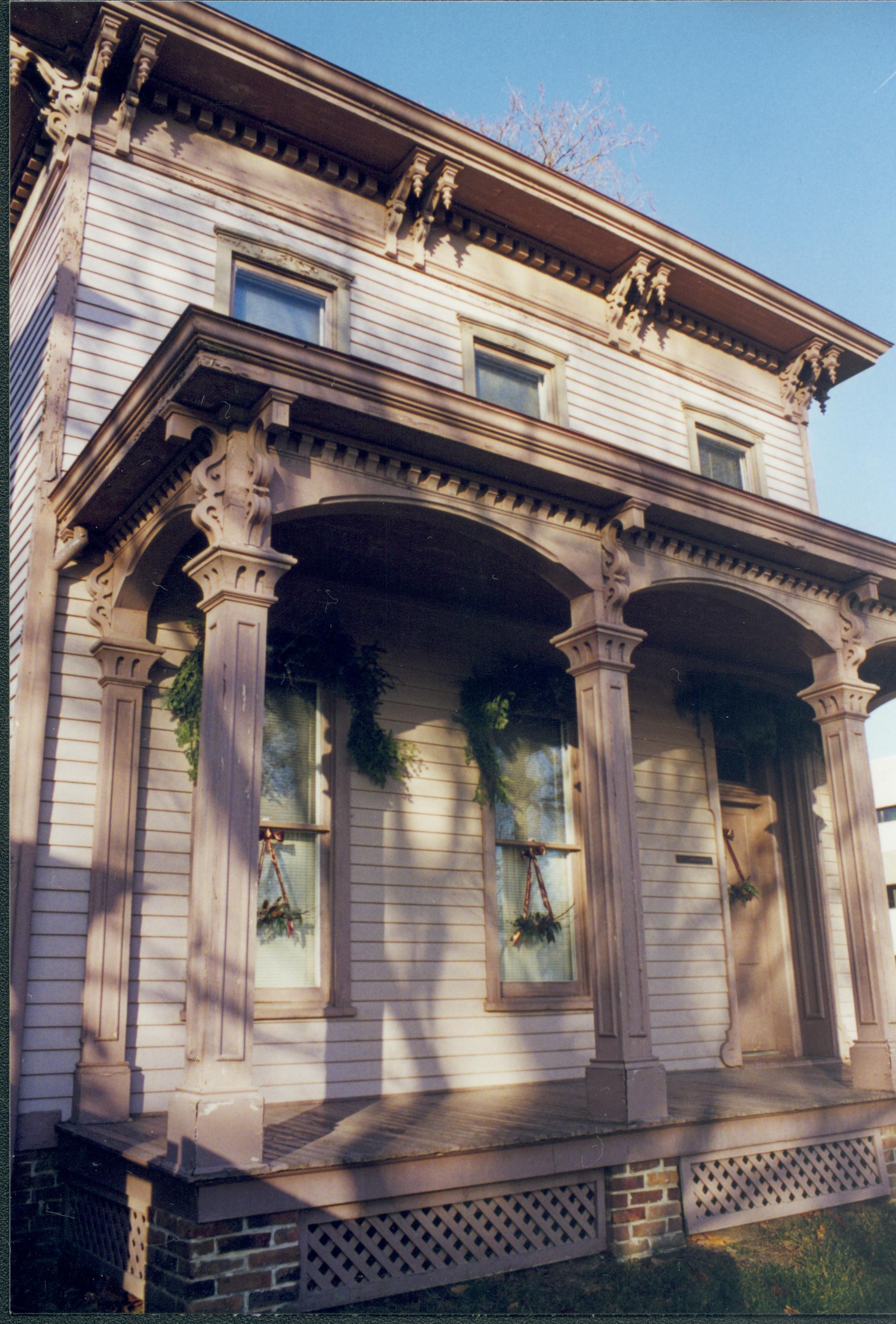 NA Lincoln Home NHS- Christmas in Licoln Neighborhood 1994 Christmas, decorations, neighborhood