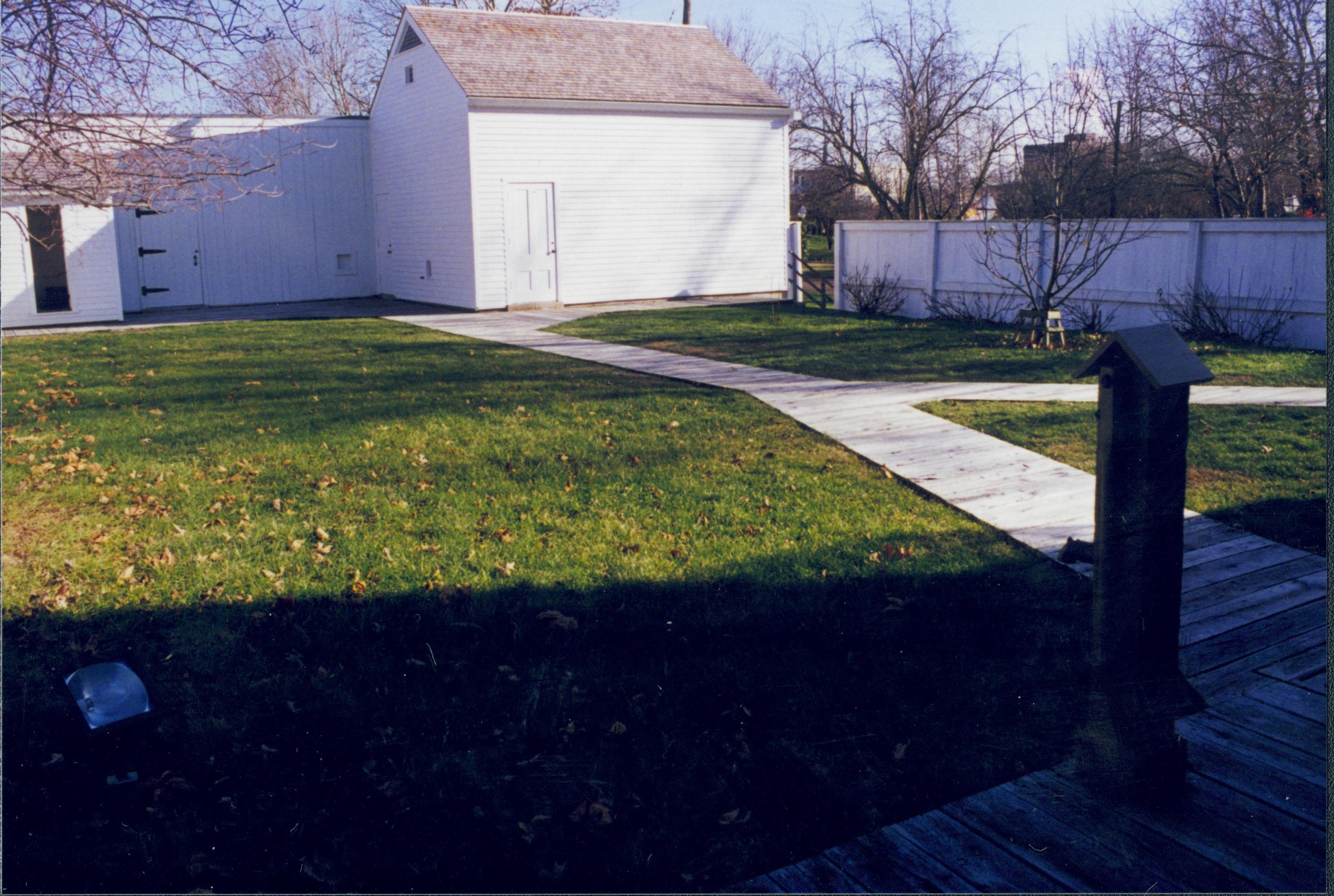NA Lincoln Home NHS- Christmas in Licoln Neighborhood 1995, Christmas 1995 Christmas, decorations, neighborhood