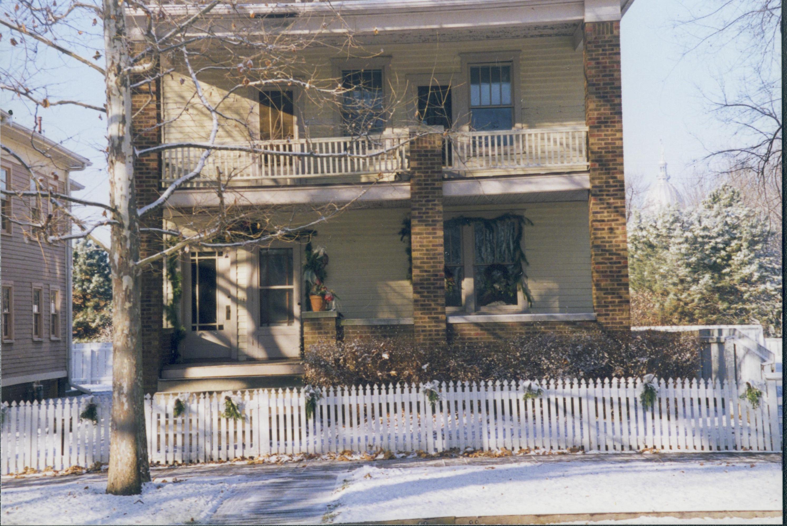 NA Lincoln Home NHS- Christmas in Licoln Neighborhood 1996, Holiday Decorations Christmas, decorations, neighborhood