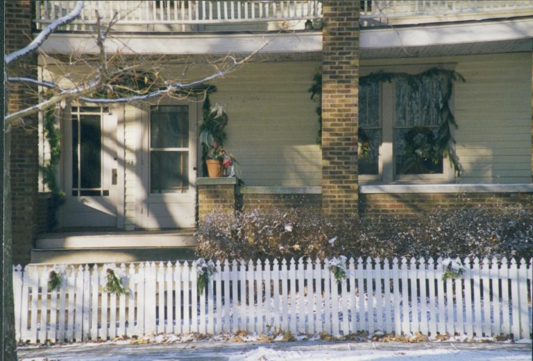 NA Lincoln Home NHS- Christmas in Licoln Neighborhood 1996, Holiday Decorations Christmas, decorations, neighborhood