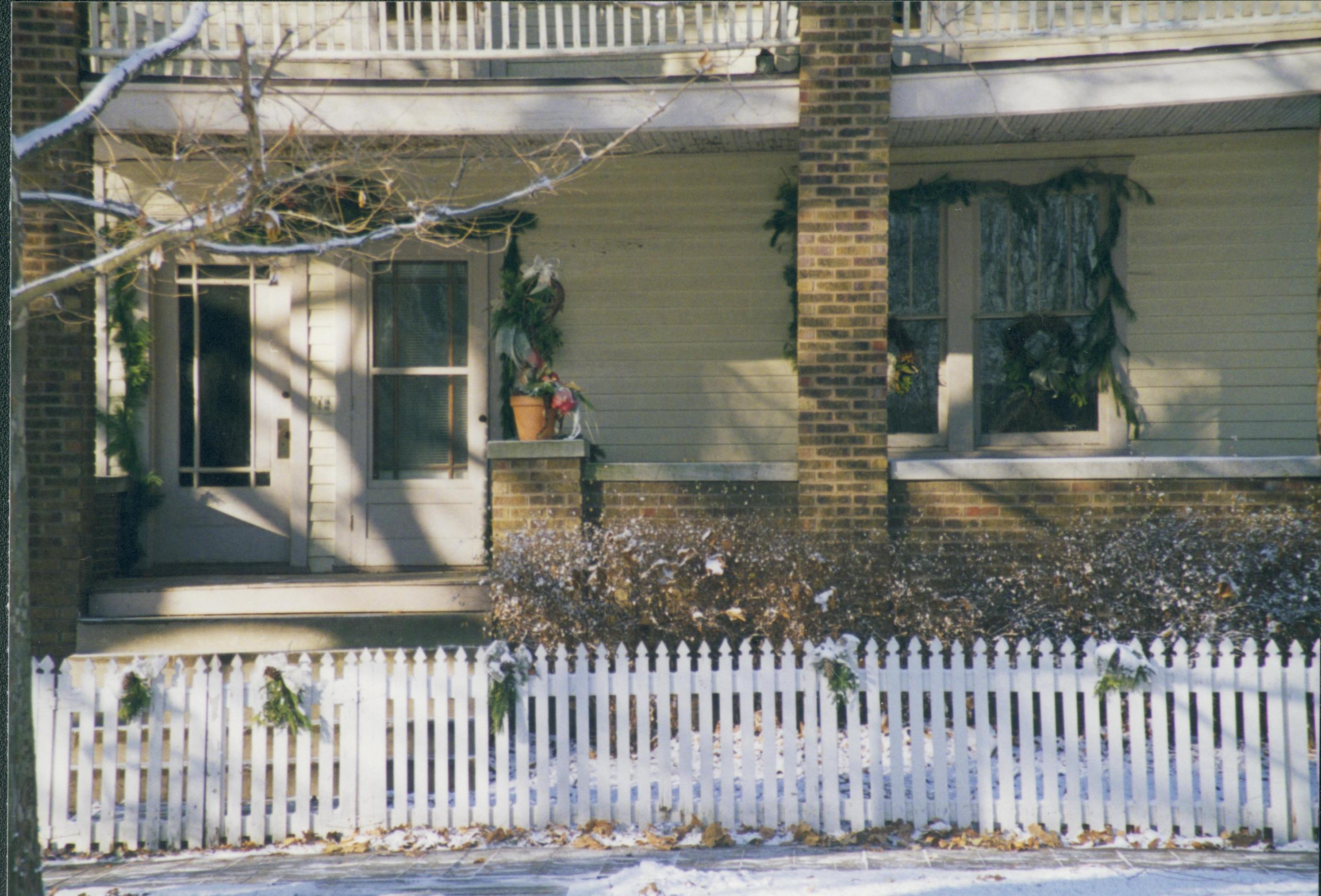 NA Lincoln Home NHS- Christmas in Licoln Neighborhood 1996, Holiday Decorations Christmas, decorations, neighborhood