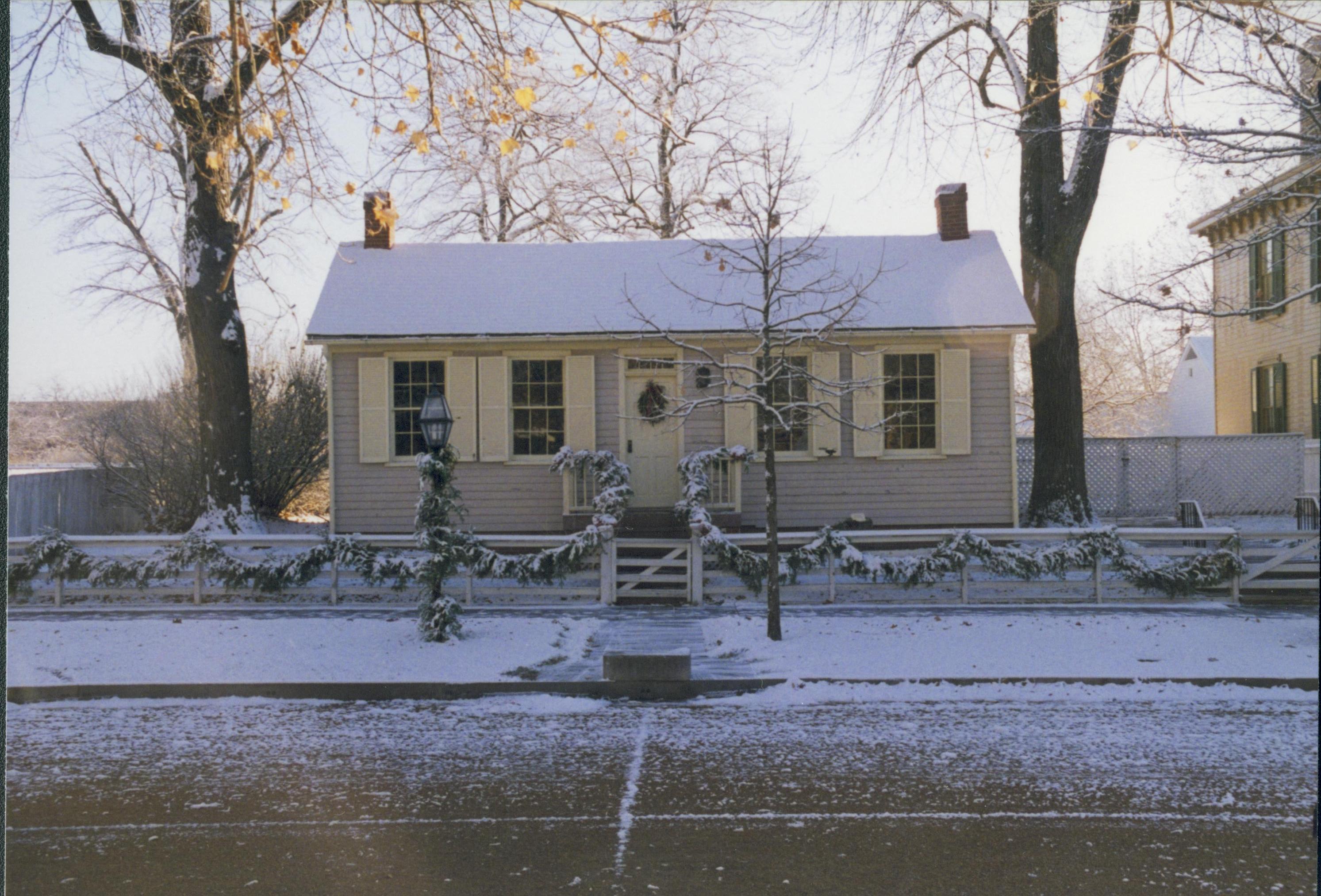 NA Lincoln Home NHS- Christmas in Licoln Neighborhood 1996, Holiday Decorations Christmas, decorations, neighborhood