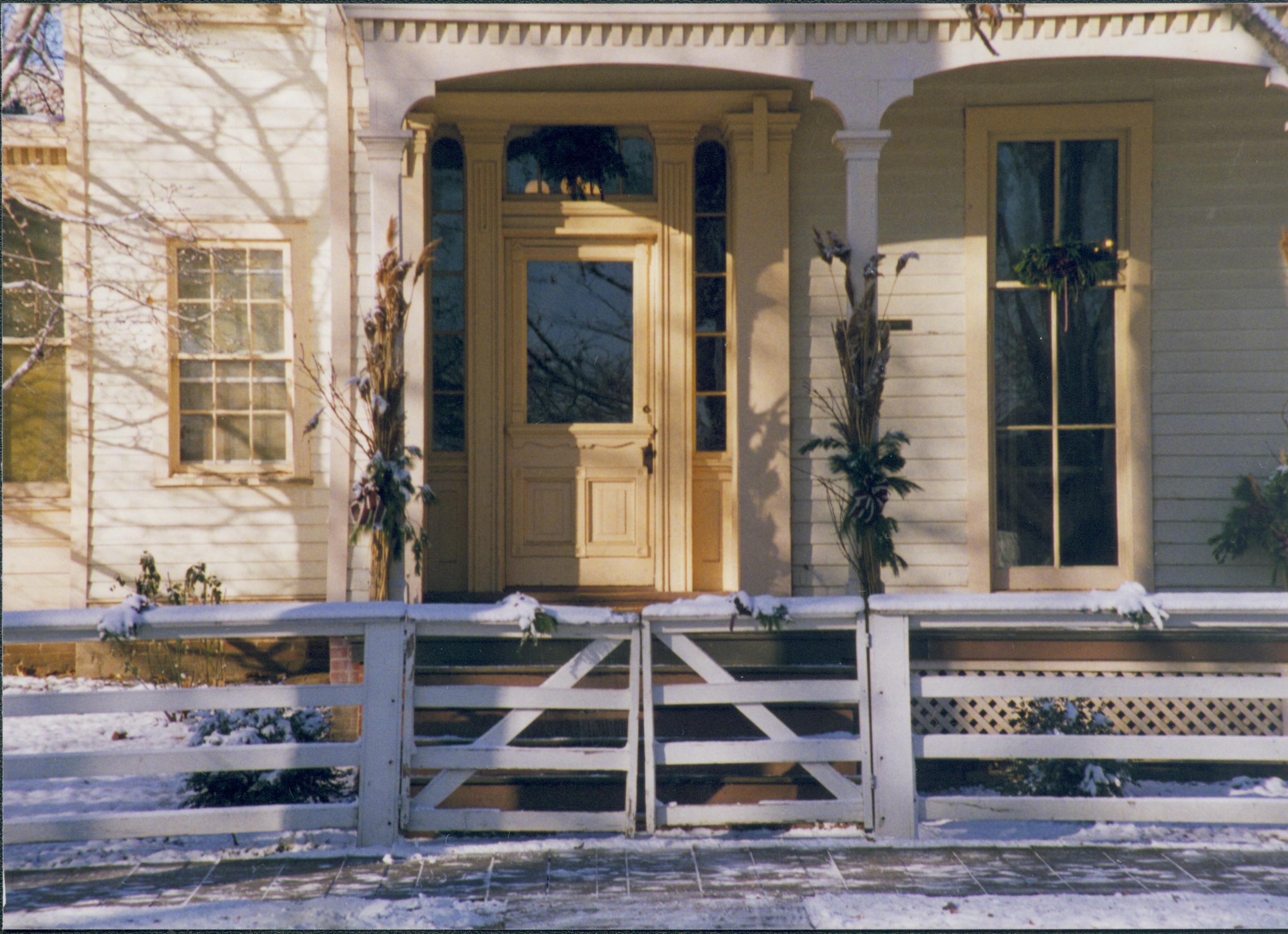 NA Lincoln Home NHS- Christmas in Licoln Neighborhood 1996, Holiday Decorations Christmas, decorations, neighborhood