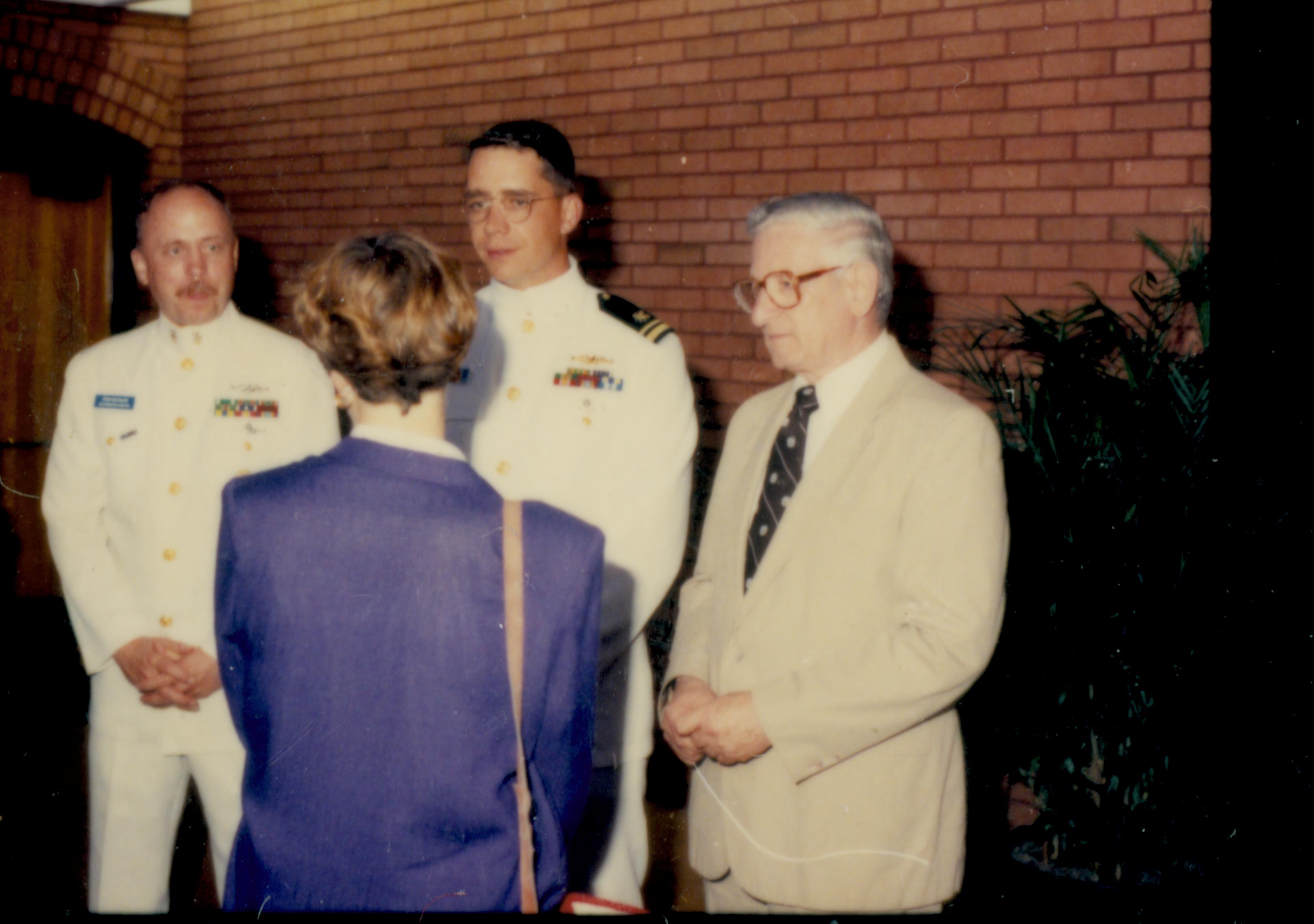 Admiral Richard Ford on Commissioning of Submarine Springfield Looking south east from Visitor Center main lobby submarine, commissioning, visitor center