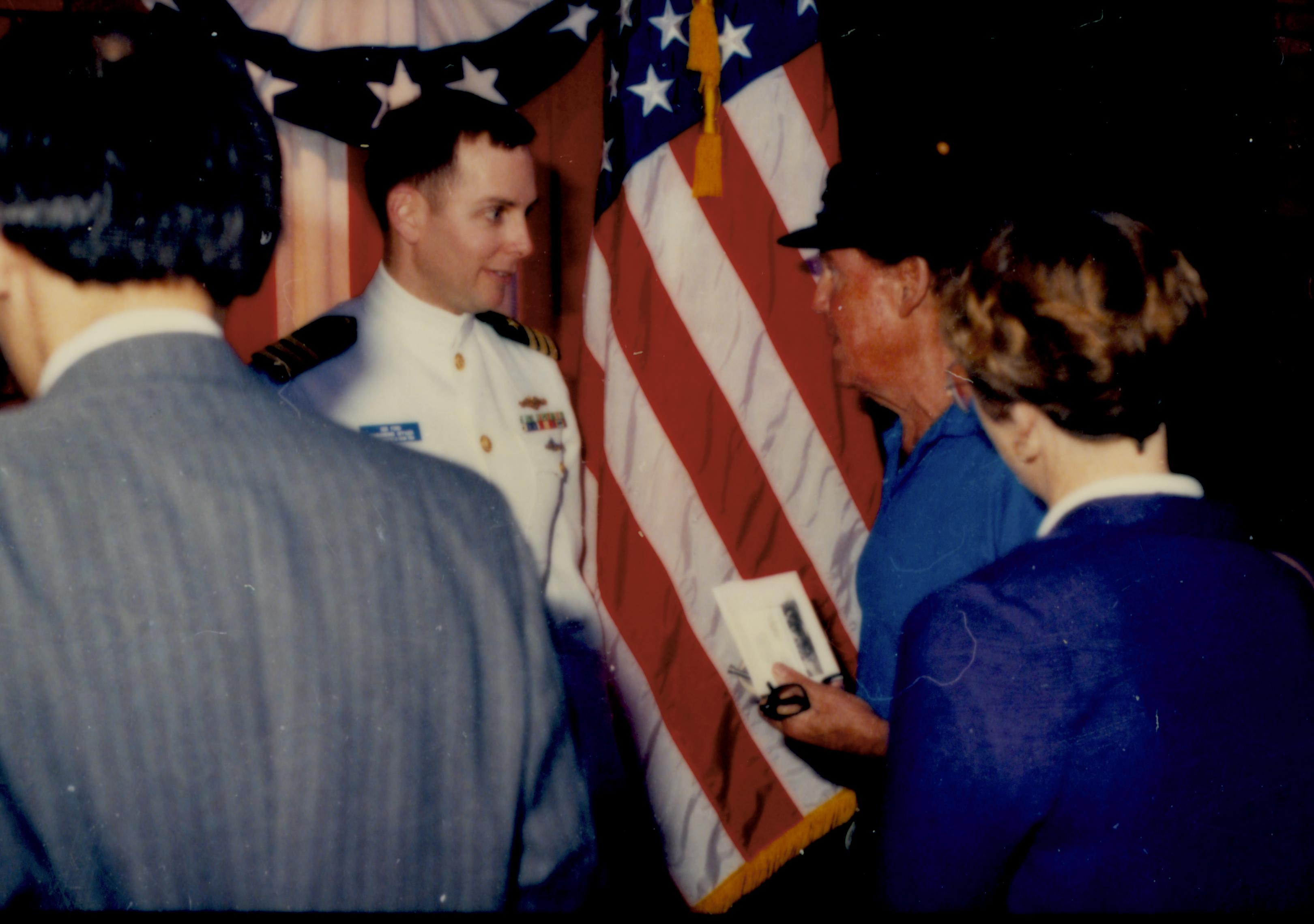 Admiral Richard Ford on Commissioning of Submarine Springfield submarine, commissioning, visitor center