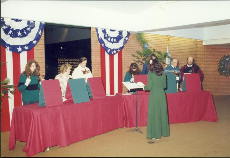 Bell ringers in VC. Lincoln Home NHS- Christmas Programs Christmas, decorations, program