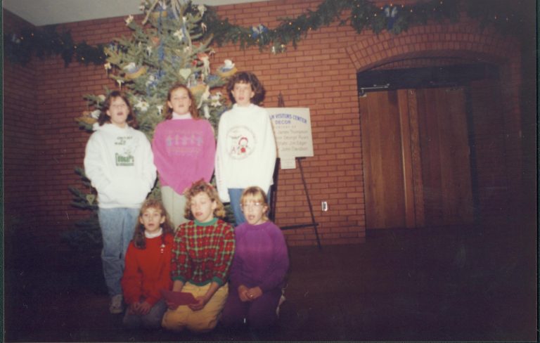 NA Lincoln Home NHS- Christmas Programs Christmas, decorations, program