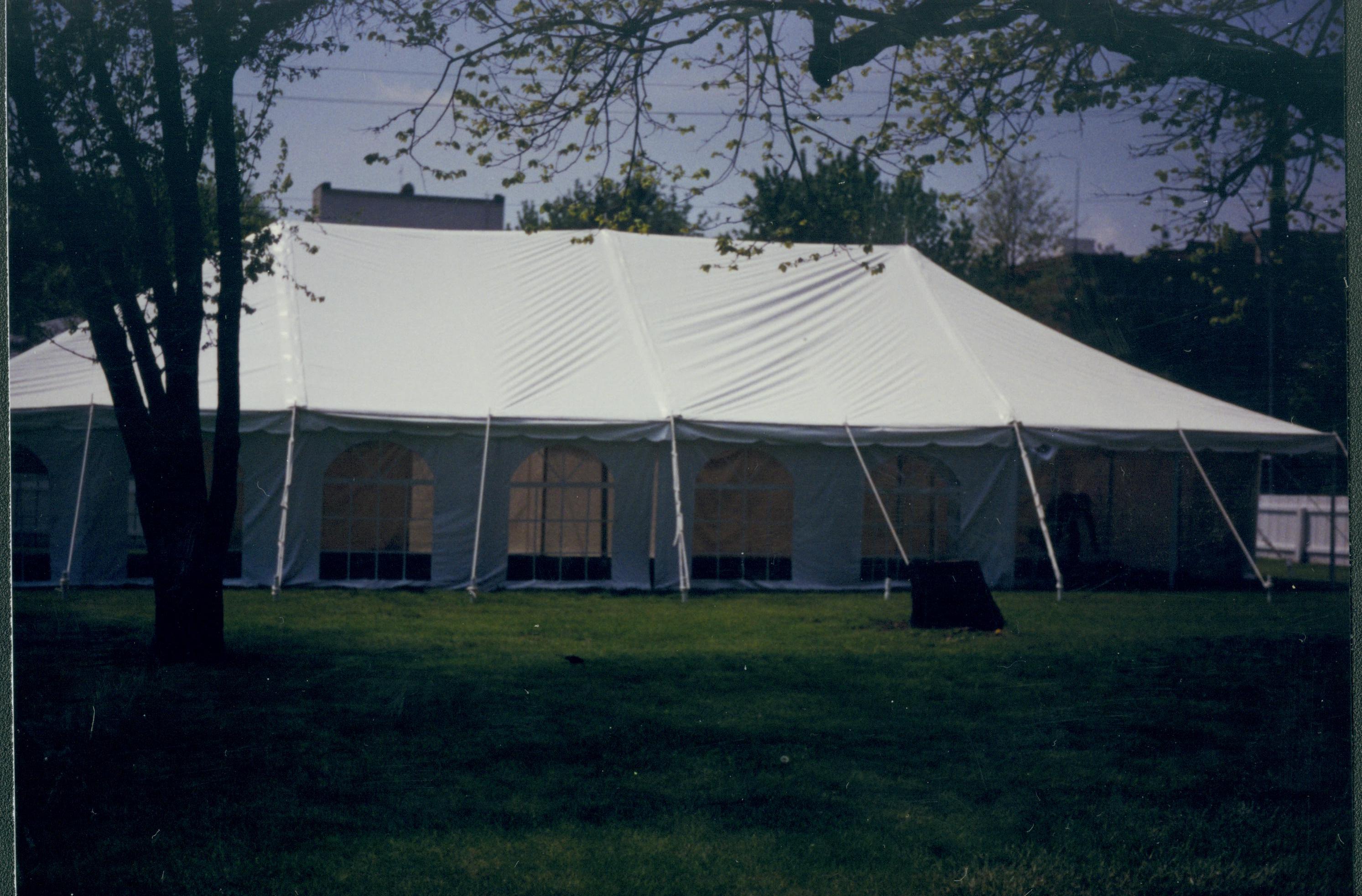 White tent. Lincoln Home NHS- Durbin 3581381 tent, conference