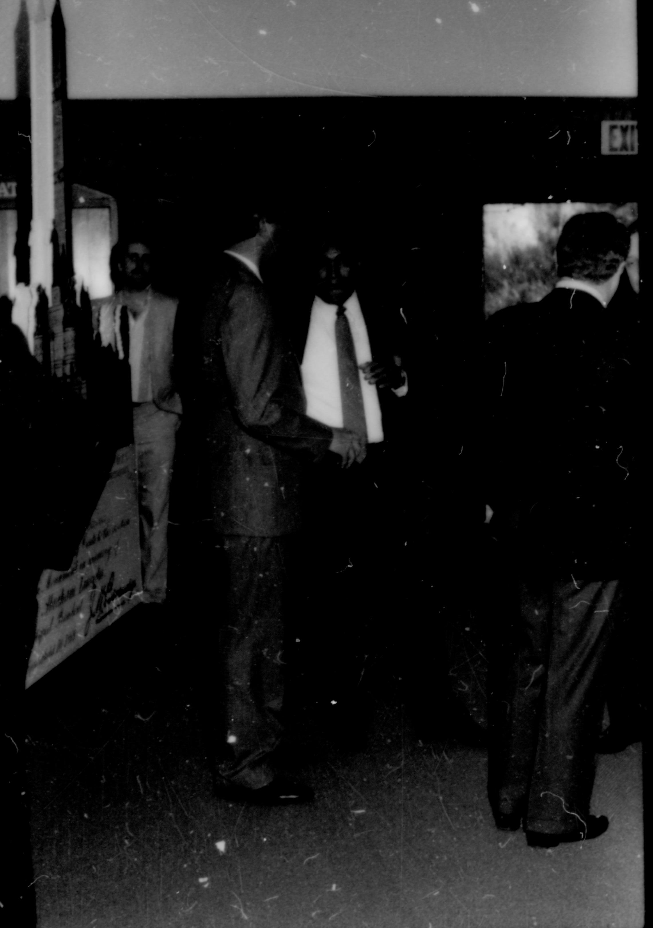 Two men conversing. Lincoln Home NHS- Paul Findley and Michel VIP visit, 120 Finley, Michel, visit, reception