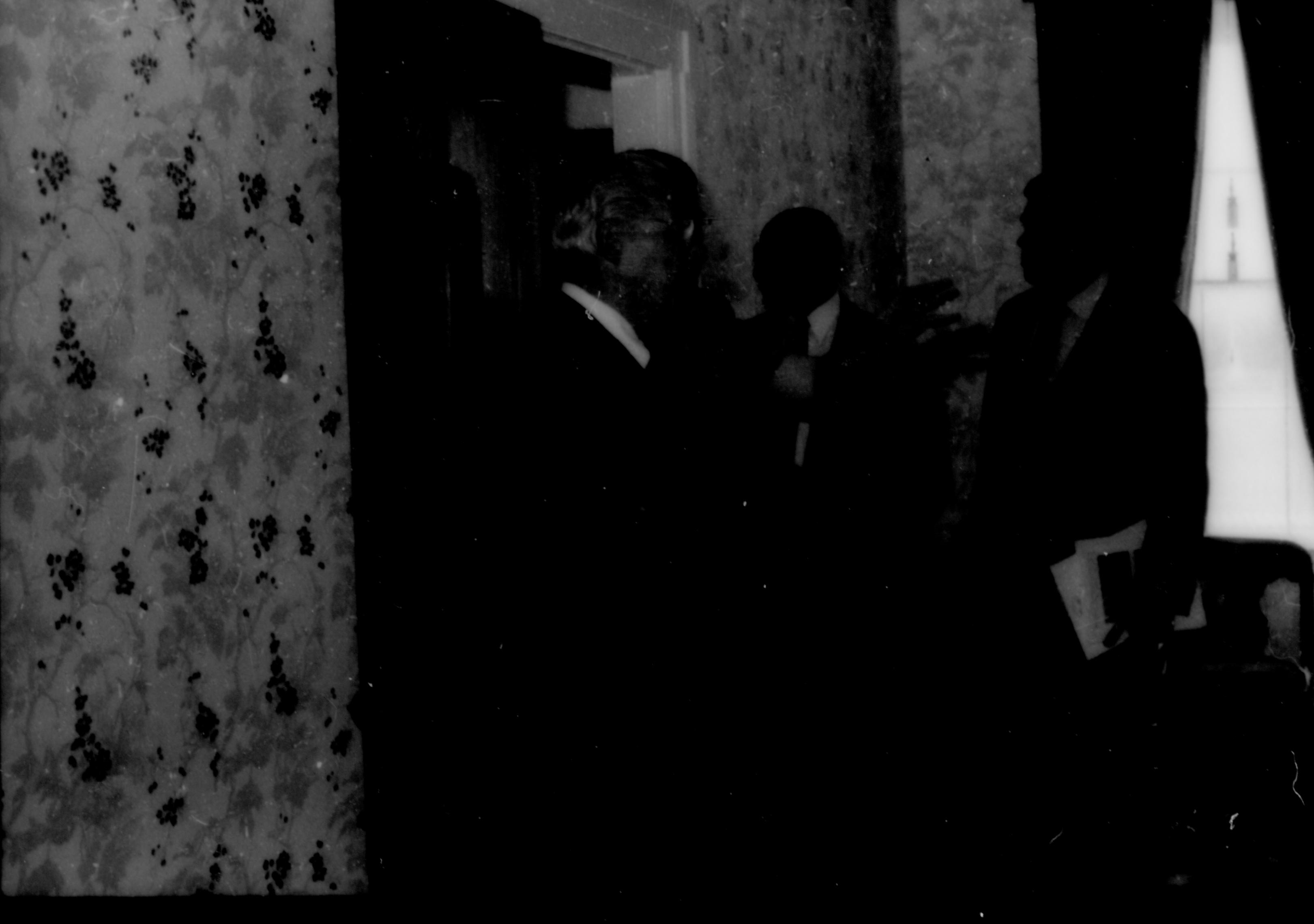 Bad picture Lincoln Home NHS- Paul Findley and Michel VIP visit, 127 Finley, Michel, visit, program