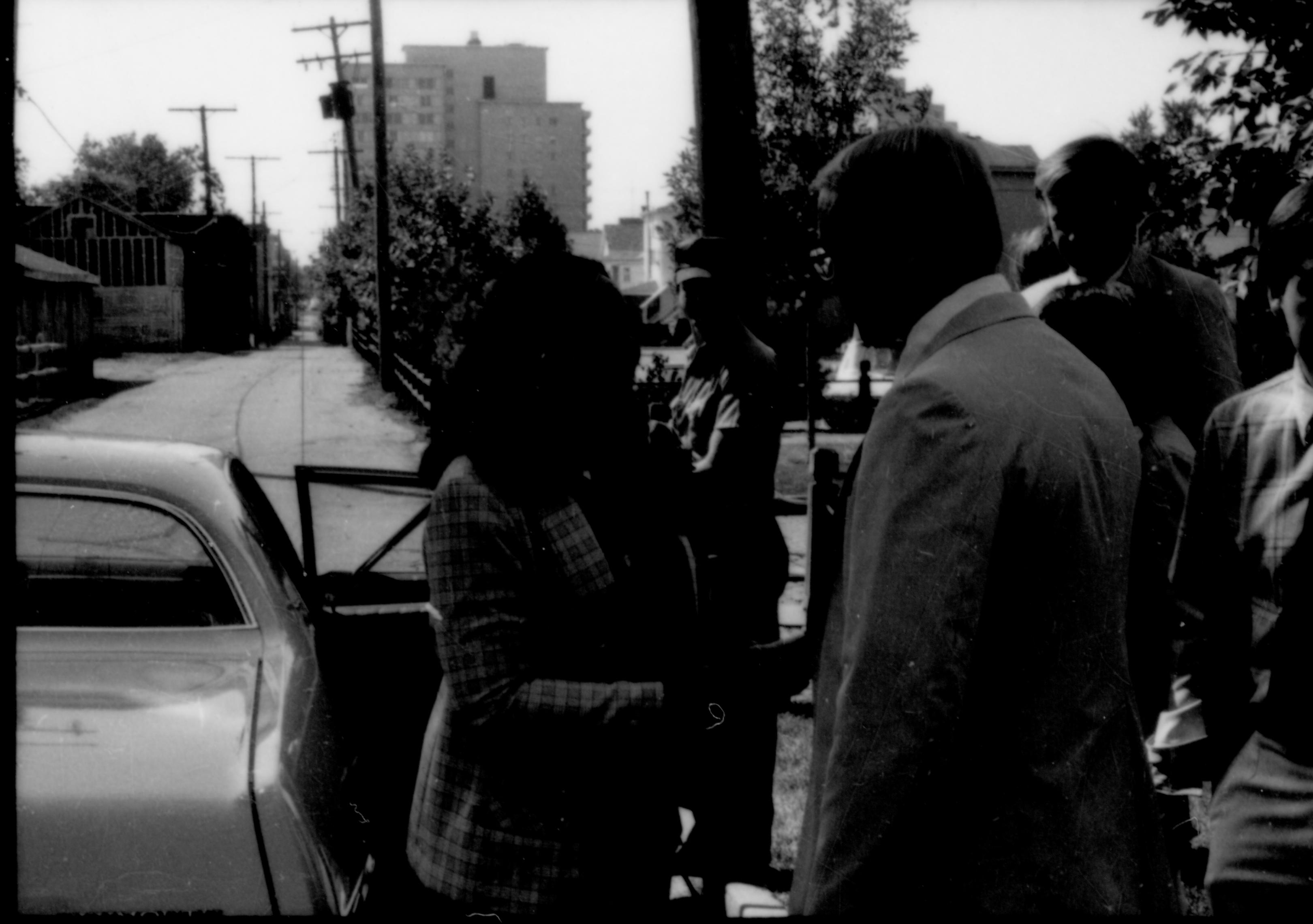 Bad picture Lincoln Home NHS- Coretta King Visit King, visit, tour