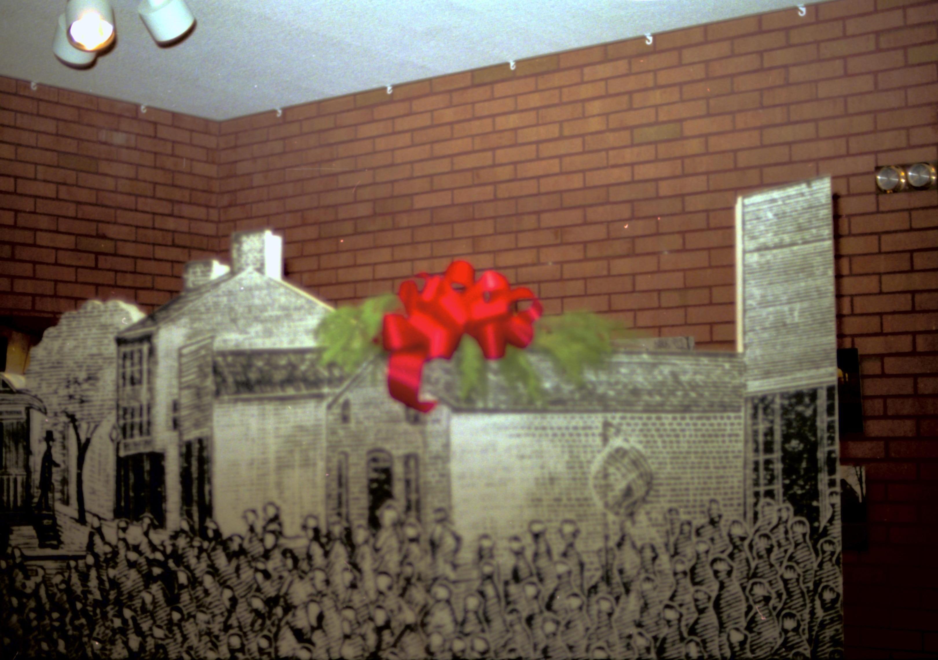 NA Lincoln Home NHS- Christmas in Lincoln Neighborhood, 444375, 80 B Christmas, decorations, exhibit