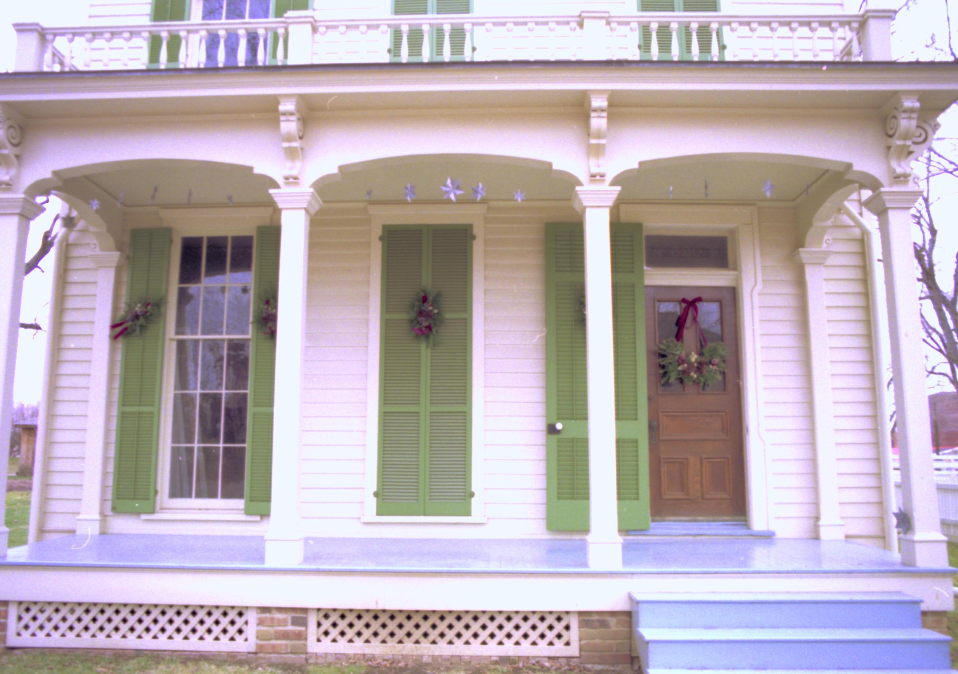 NA Lincoln Home NHS- Christmas in Lincoln Neighborhood, 131A, 416726 Christmas, decorations