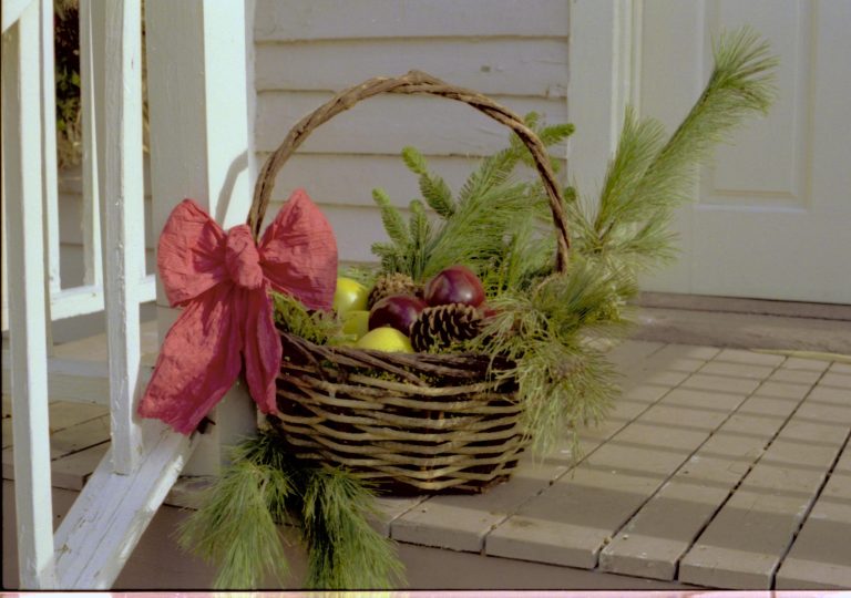 NA Lincoln Home NHS- Christmas in Lincoln Neighborhood, 77A, 13, B Christmas, decorations, neighborhood